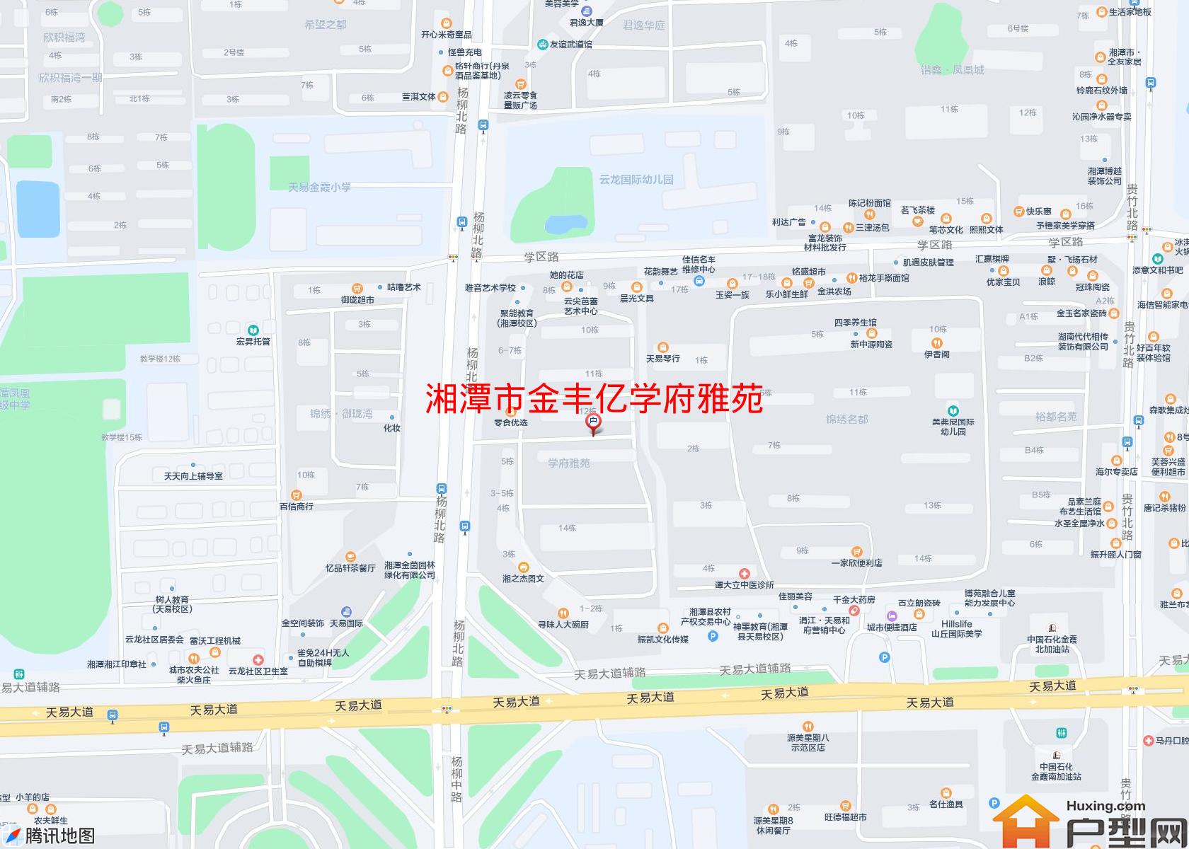 金丰亿学府雅苑小区 - 户型网
