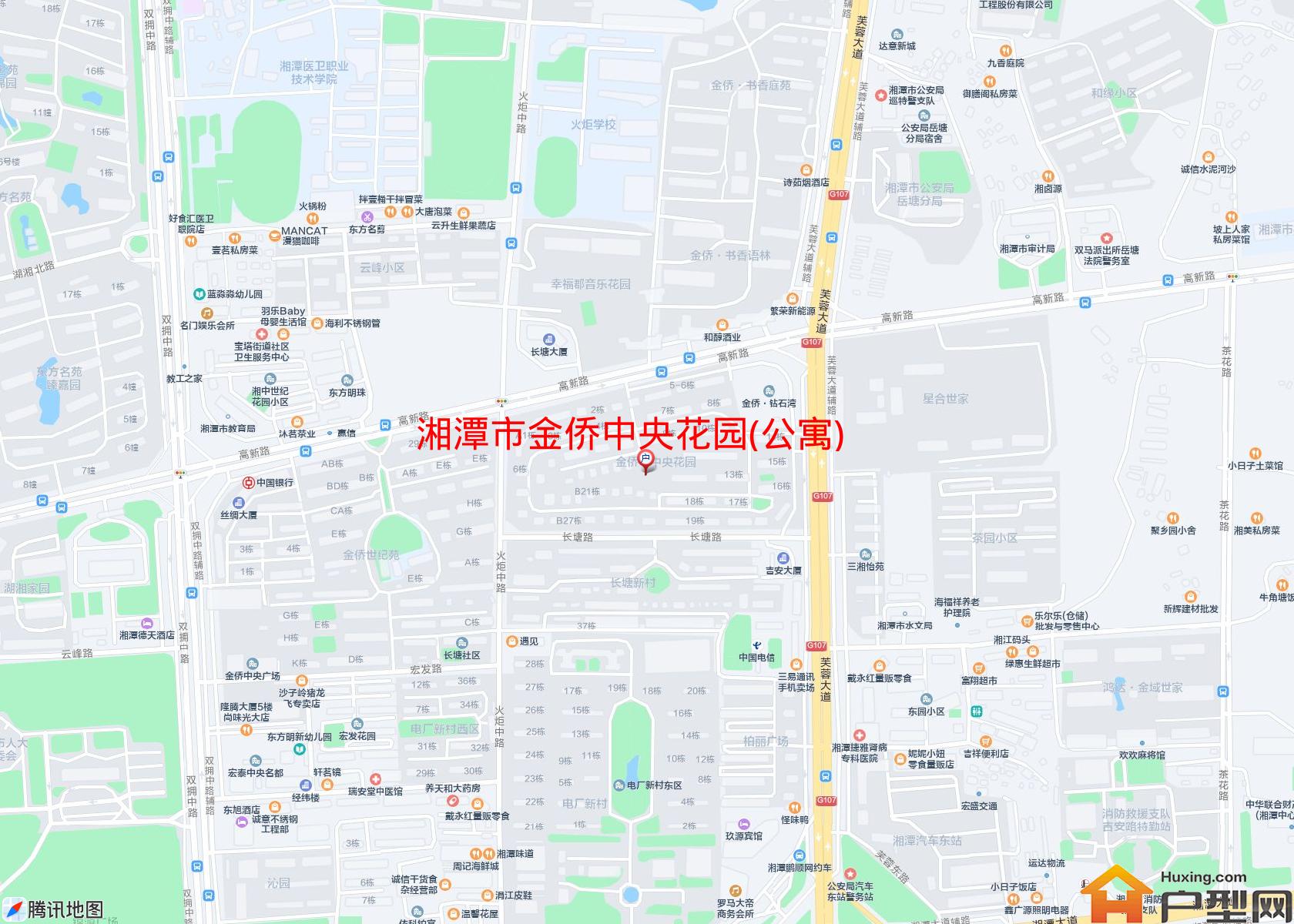 金侨中央花园(公寓)小区 - 户型网
