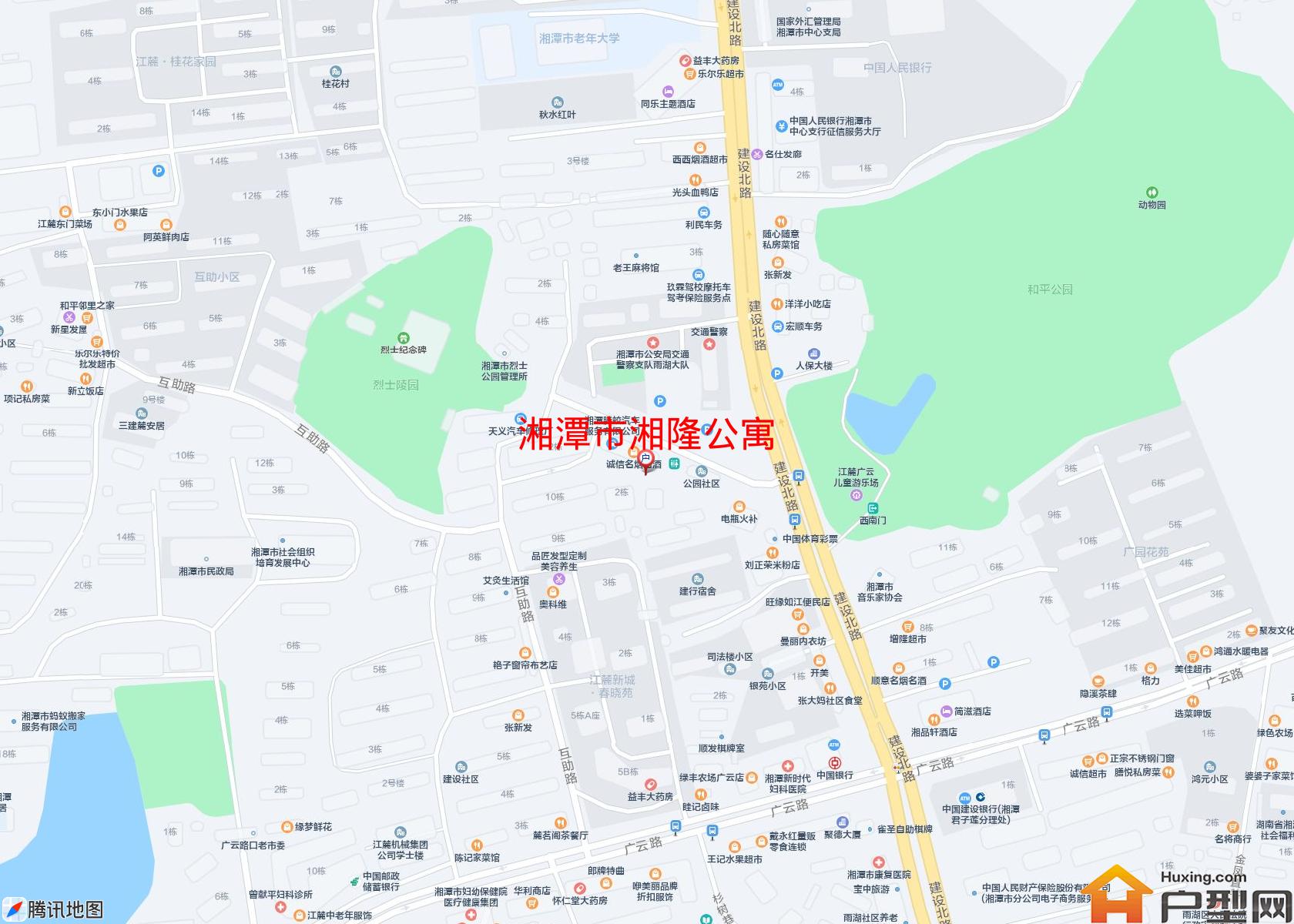 湘隆公寓小区 - 户型网