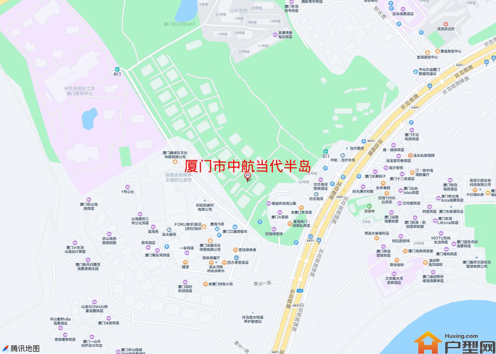 中航当代半岛小区 - 户型网
