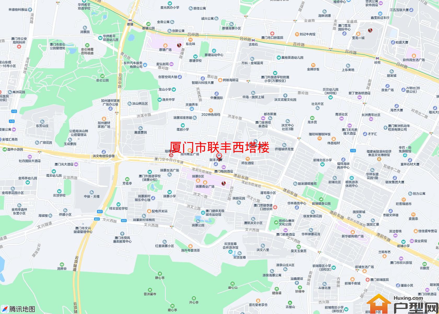联丰西塔楼小区 - 户型网