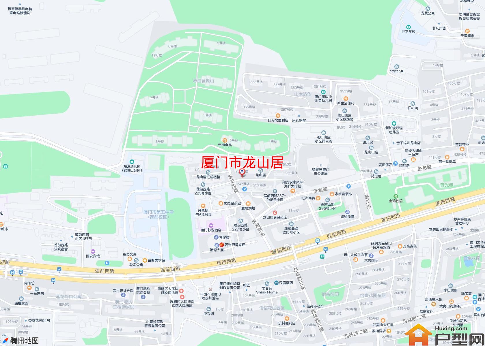 龙山居小区 - 户型网