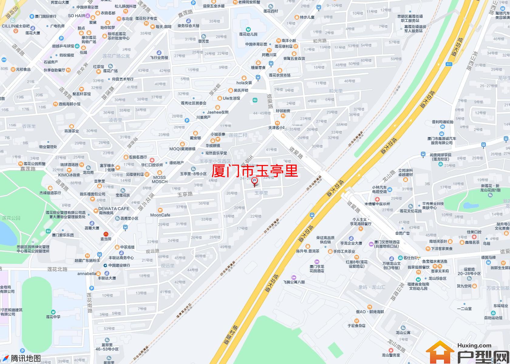玉亭里小区 - 户型网