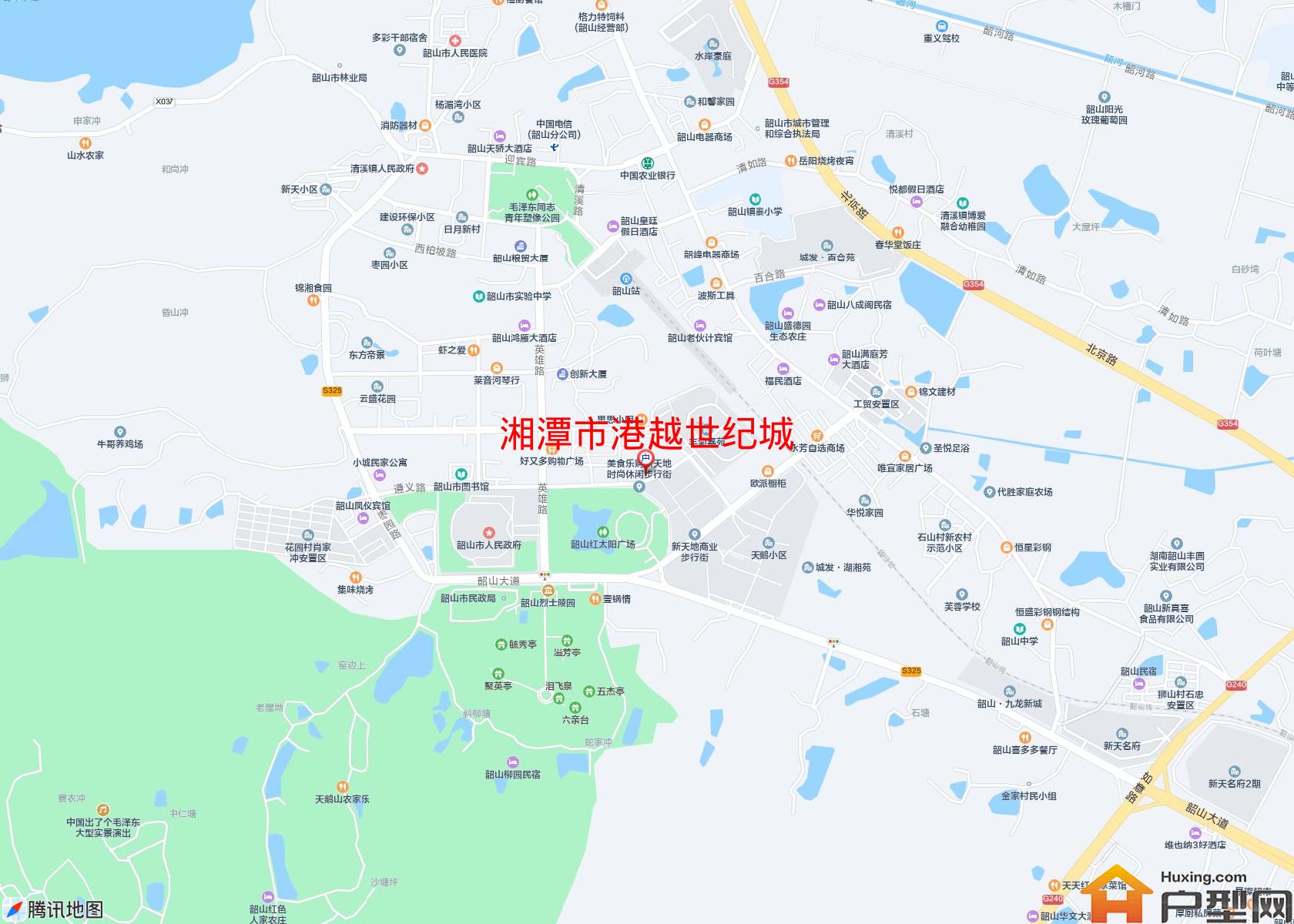 港越世纪城小区 - 户型网