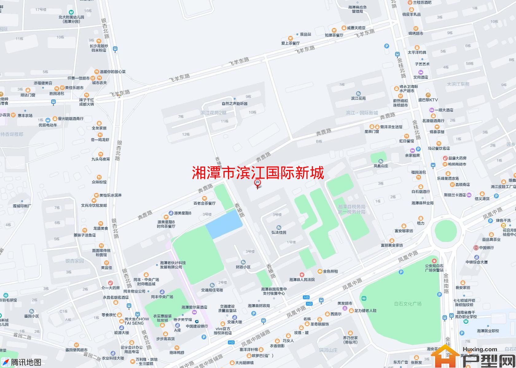 滨江国际新城小区 - 户型网