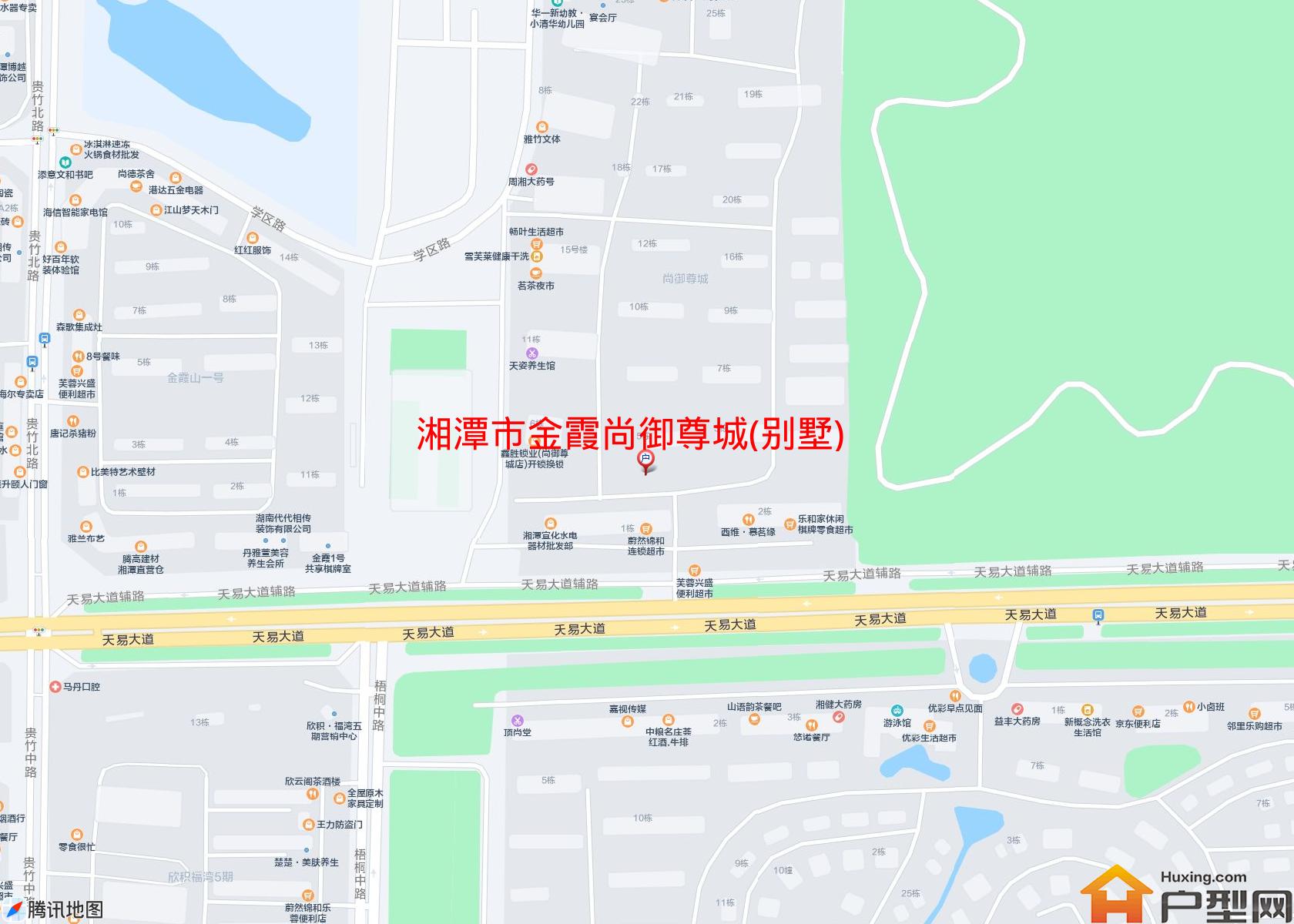 金霞尚御尊城(别墅)小区 - 户型网