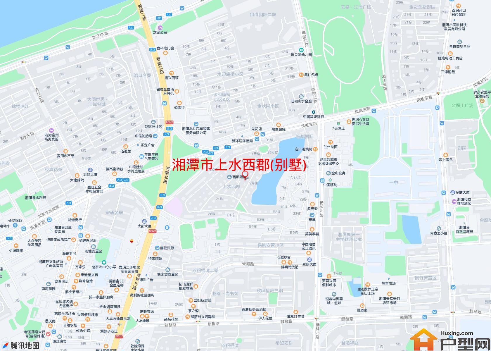 上水西郡(别墅)小区 - 户型网