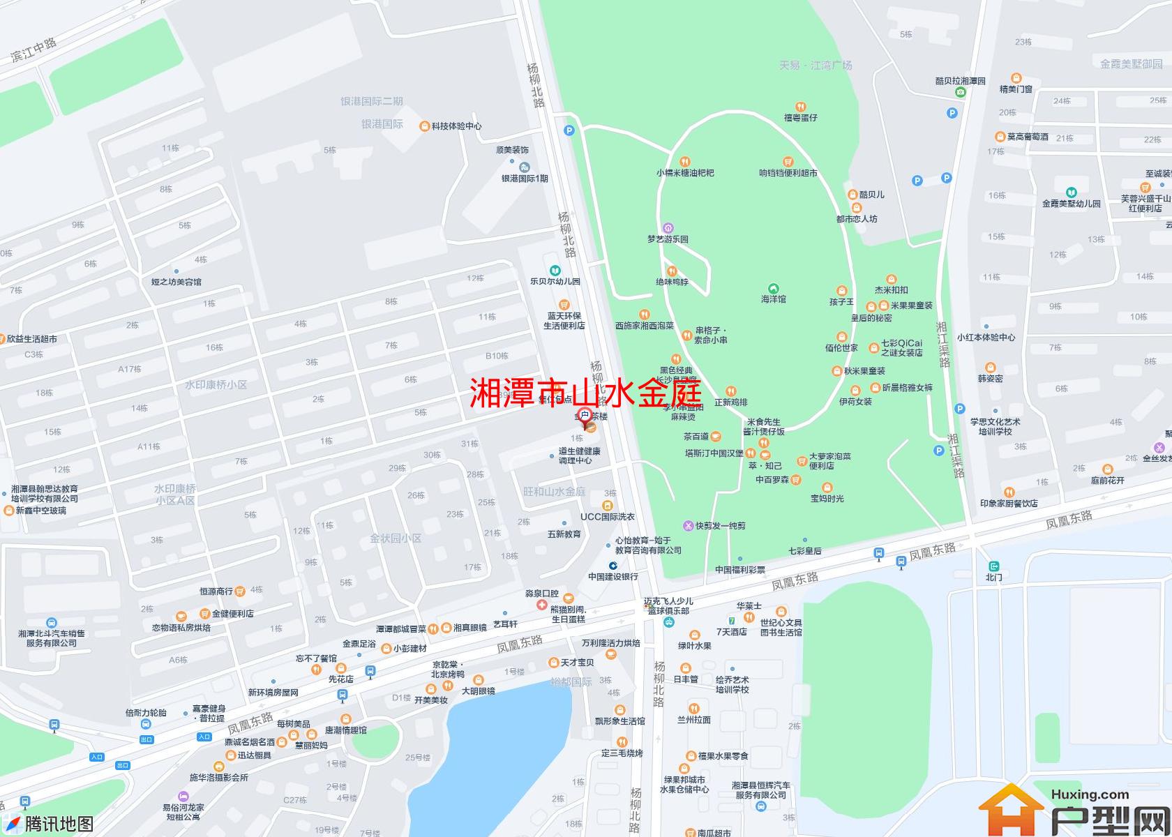 山水金庭小区 - 户型网