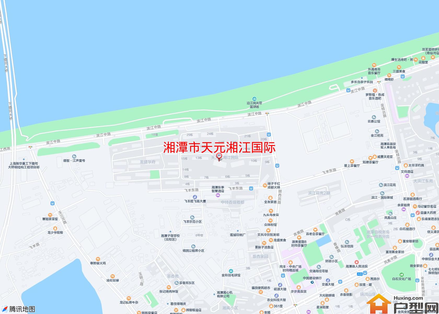 天元湘江国际小区 - 户型网