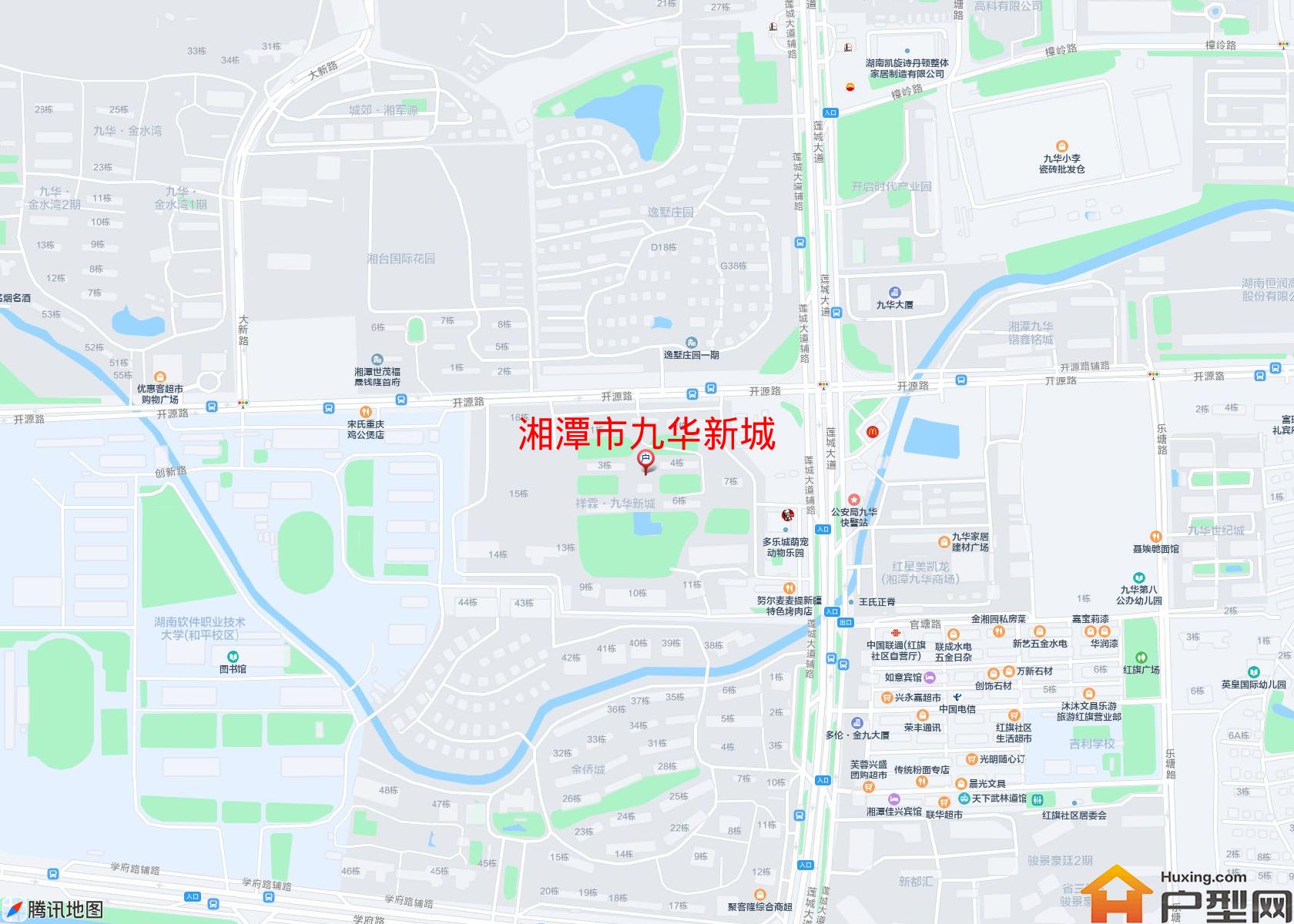 九华新城小区 - 户型网