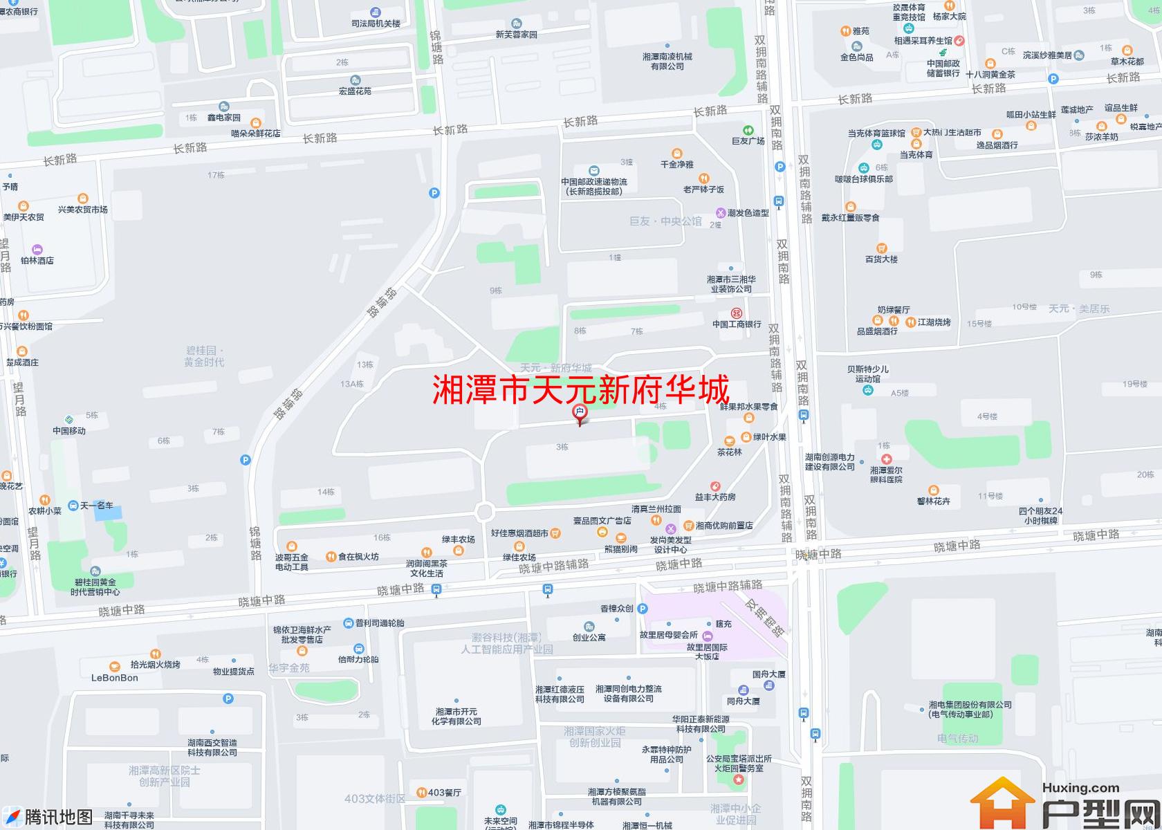 天元新府华城小区 - 户型网