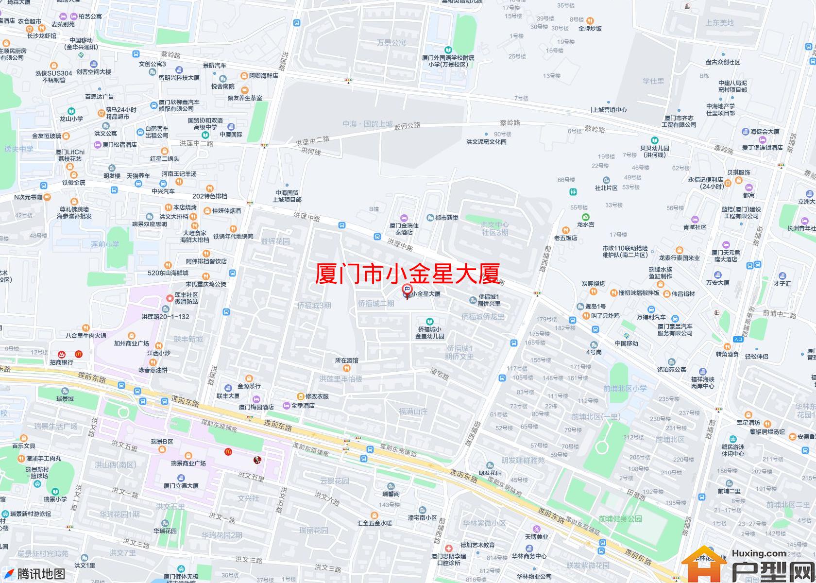 小金星大厦小区 - 户型网