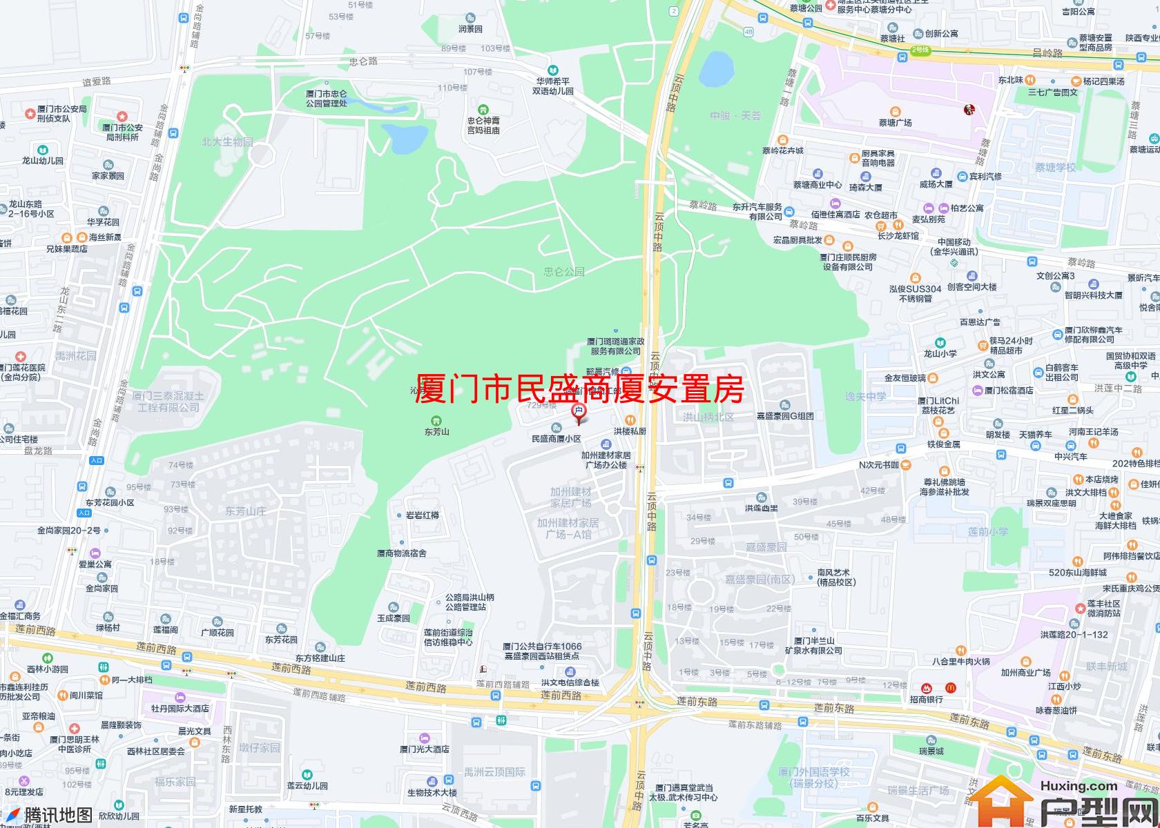 民盛商厦安置房小区 - 户型网