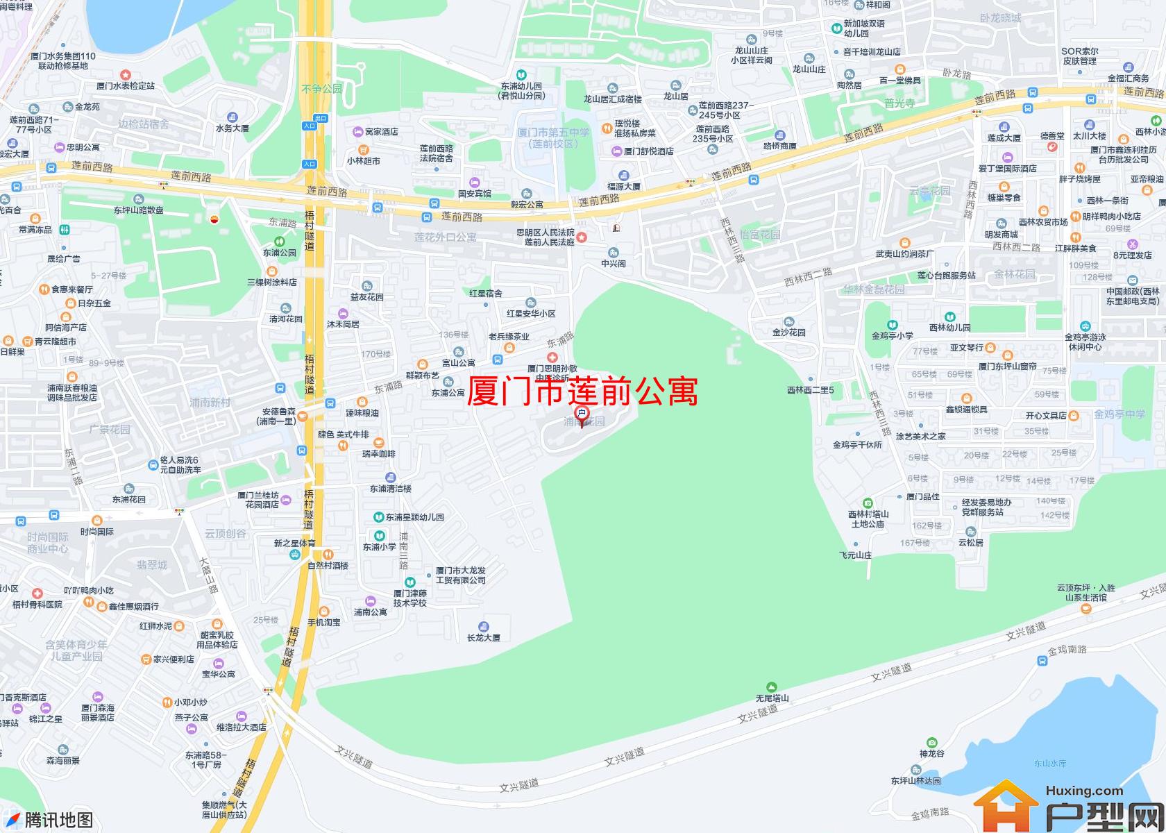 莲前公寓小区 - 户型网