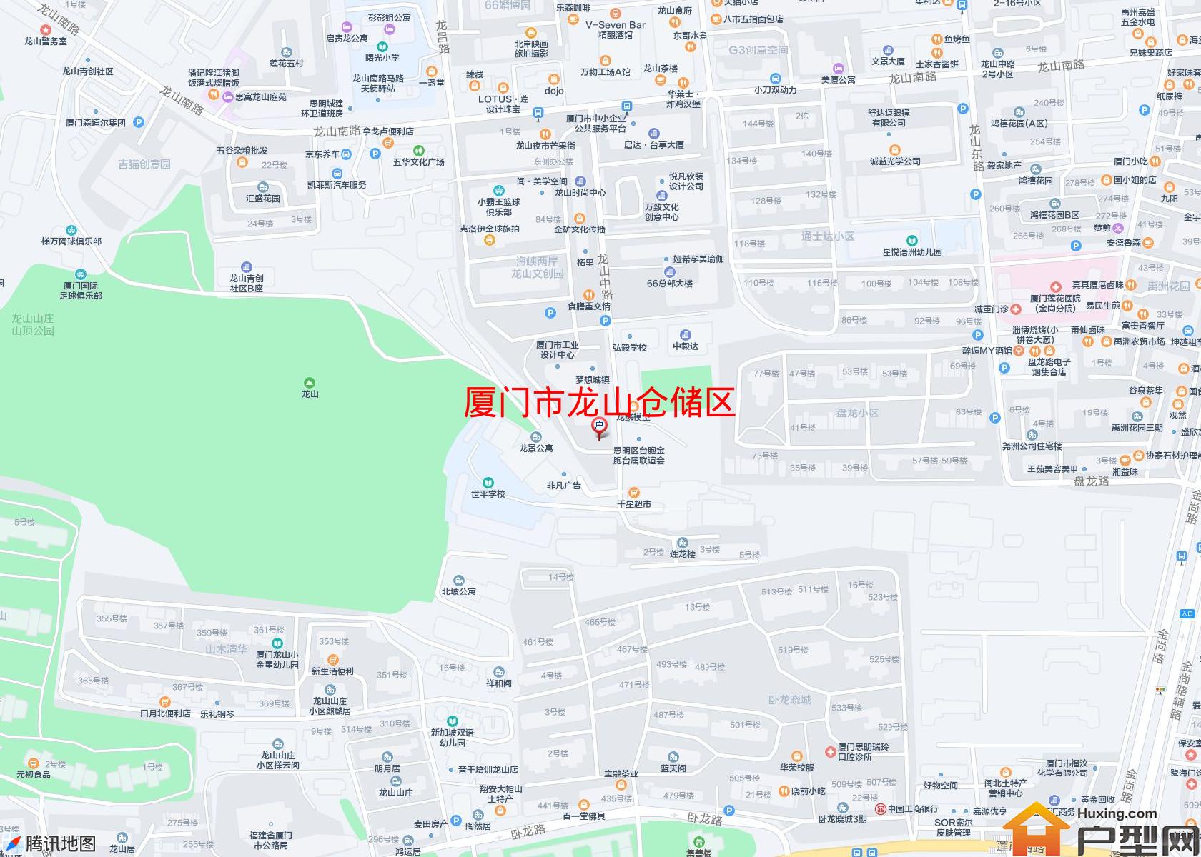 龙山仓储区小区 - 户型网