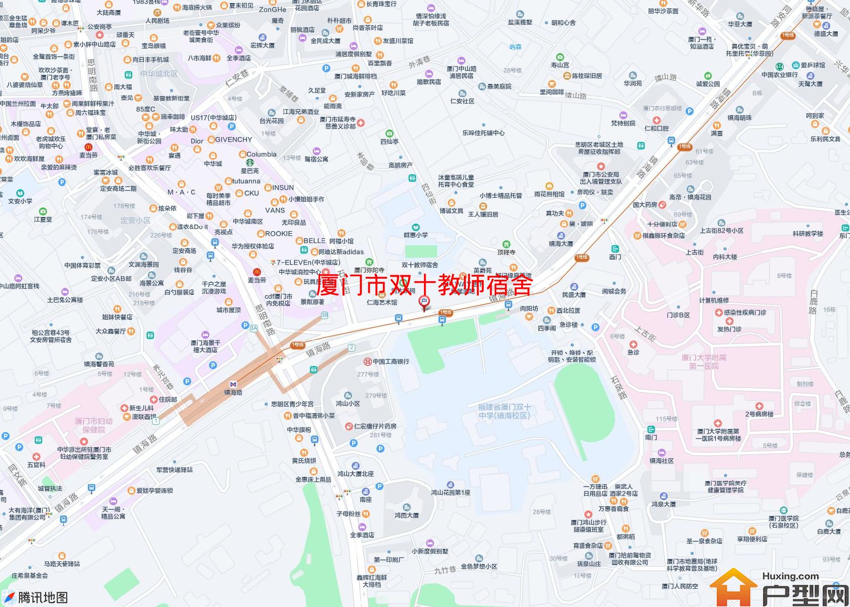 双十教师宿舍小区 - 户型网