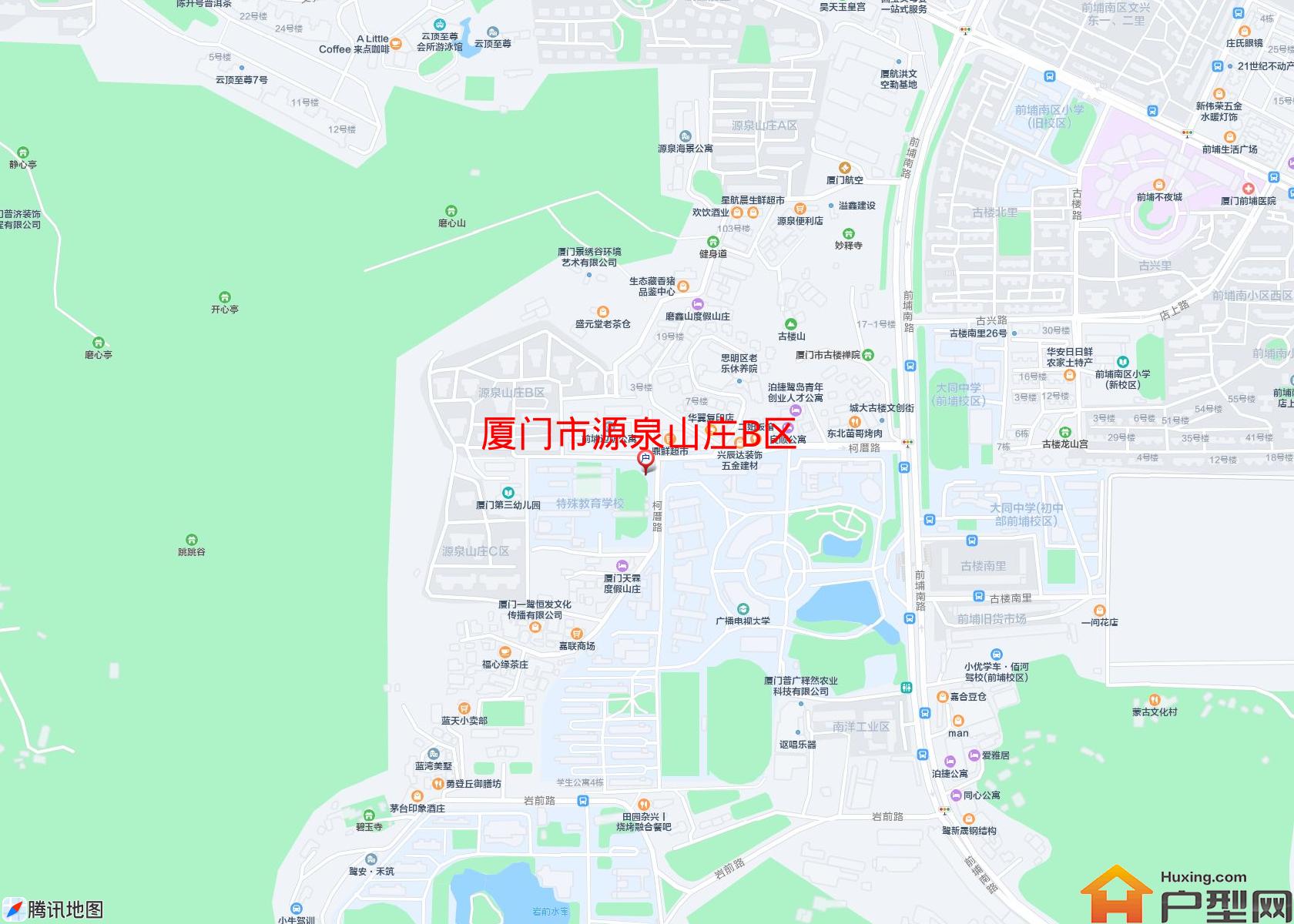 源泉山庄B区小区 - 户型网