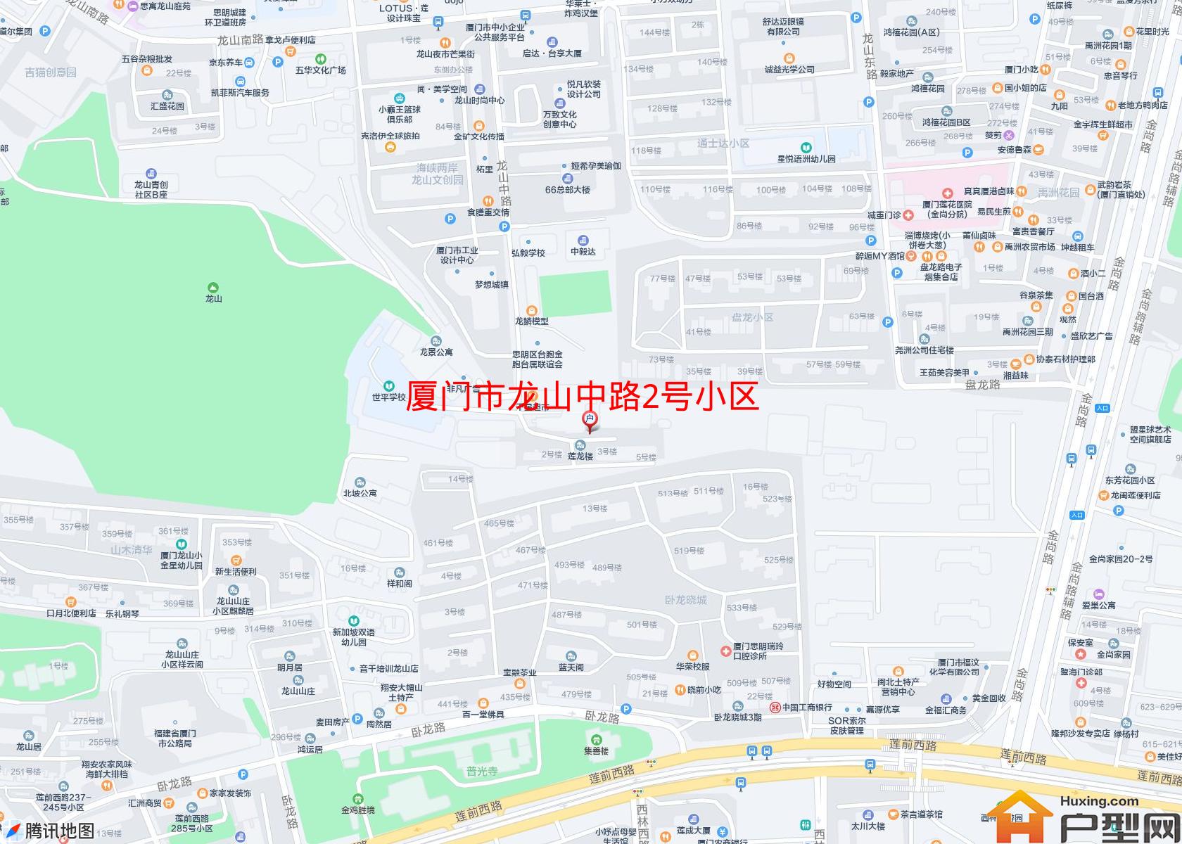 龙山中路2号小区小区 - 户型网