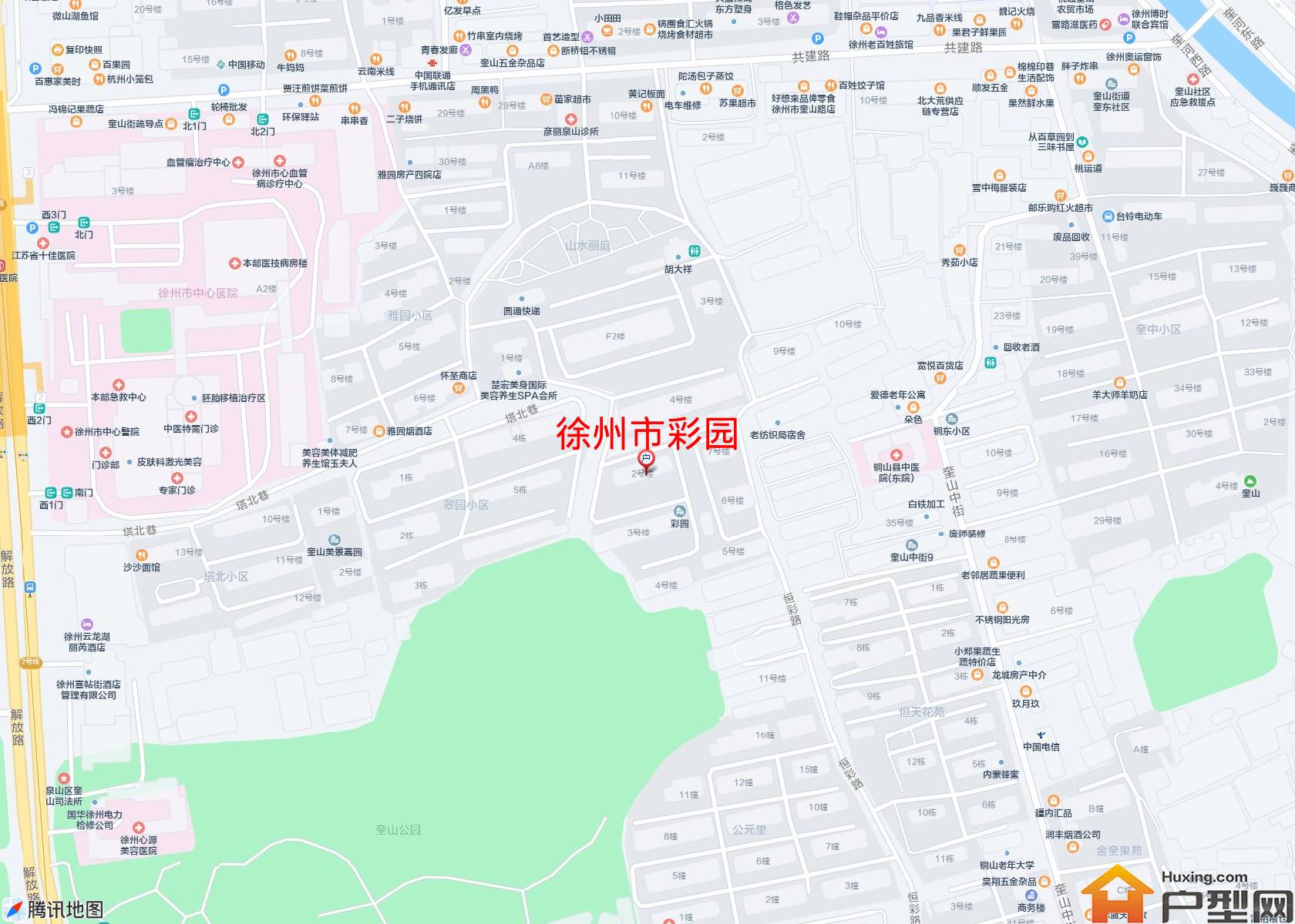 彩园小区 - 户型网