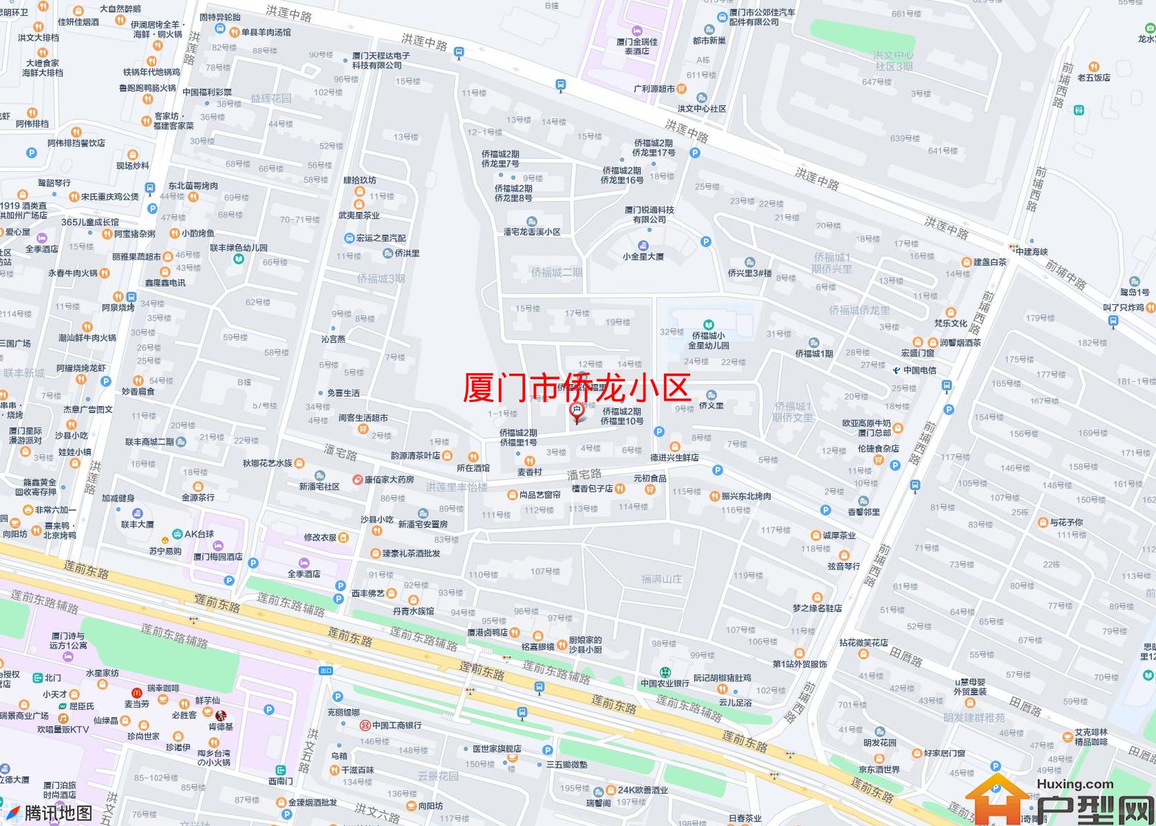侨龙小区小区 - 户型网