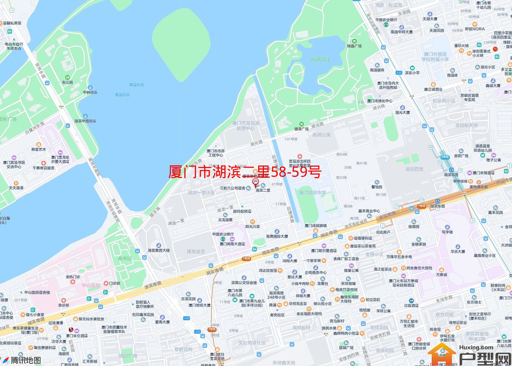 湖滨二里58-59号院小区 - 户型网