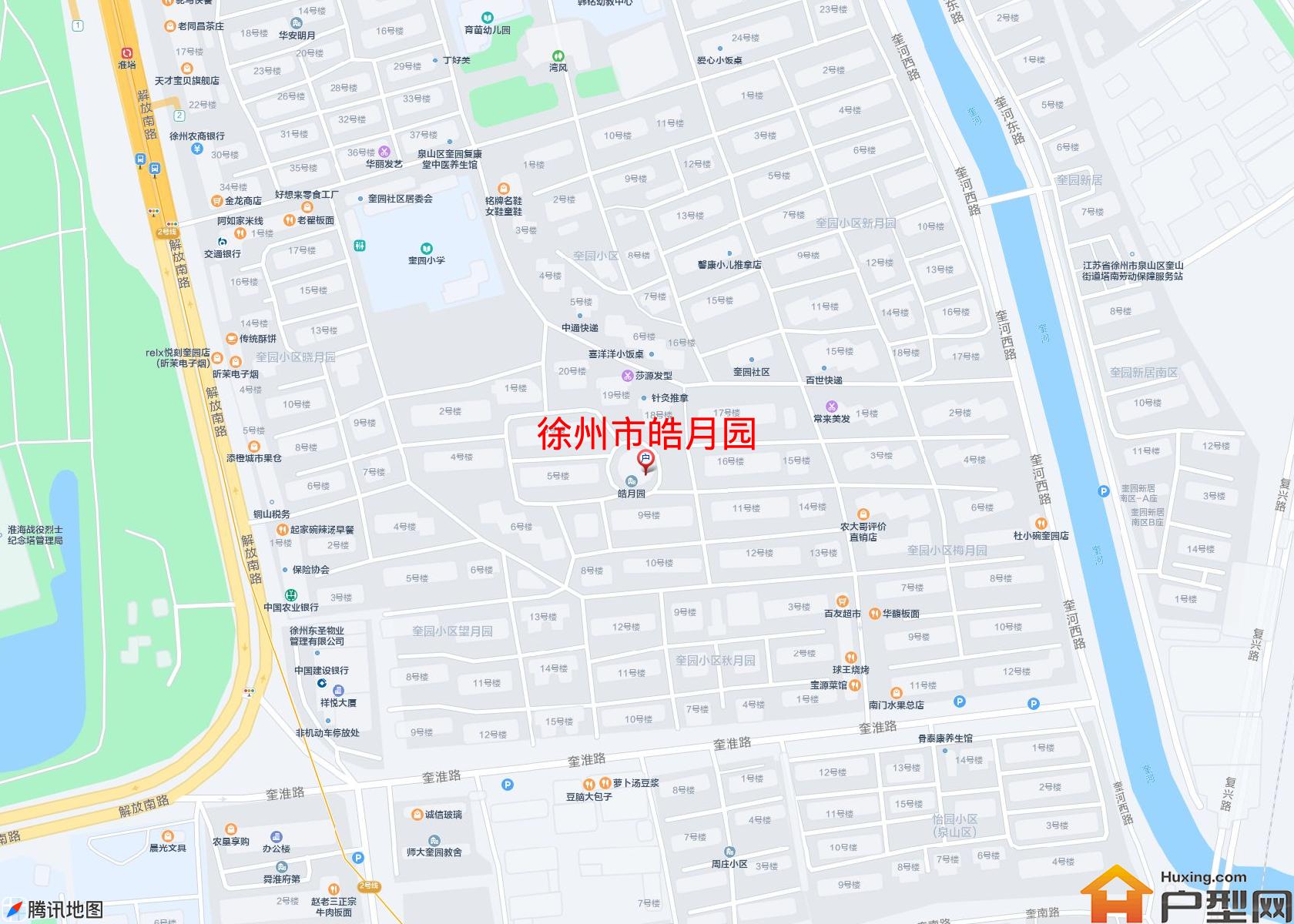 皓月园小区 - 户型网