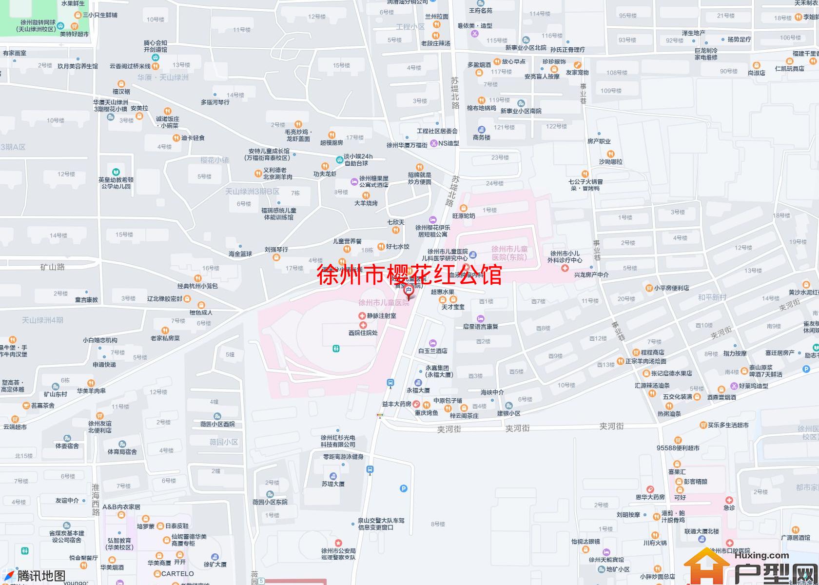 樱花红公馆小区 - 户型网