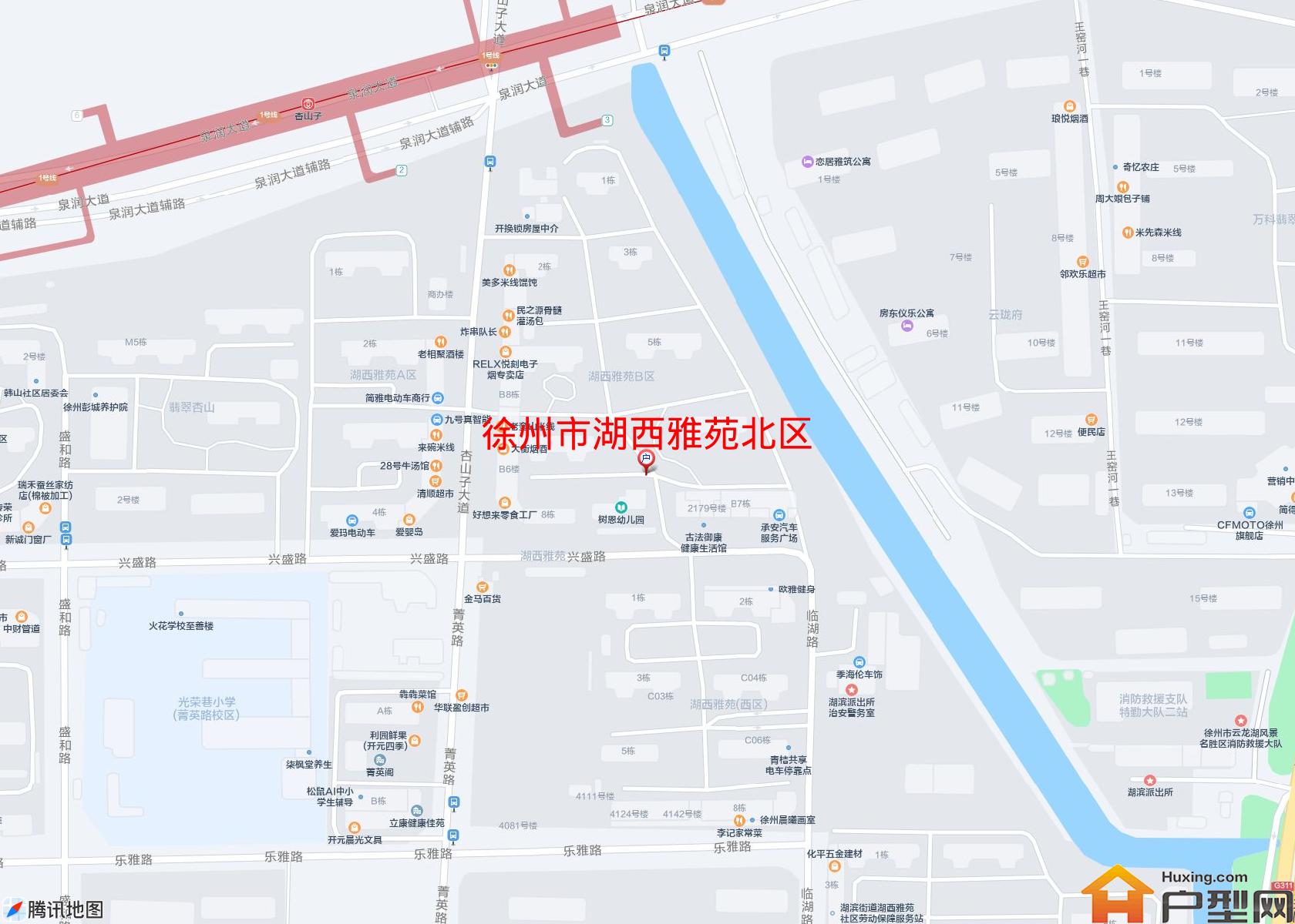 湖西雅苑北区小区 - 户型网