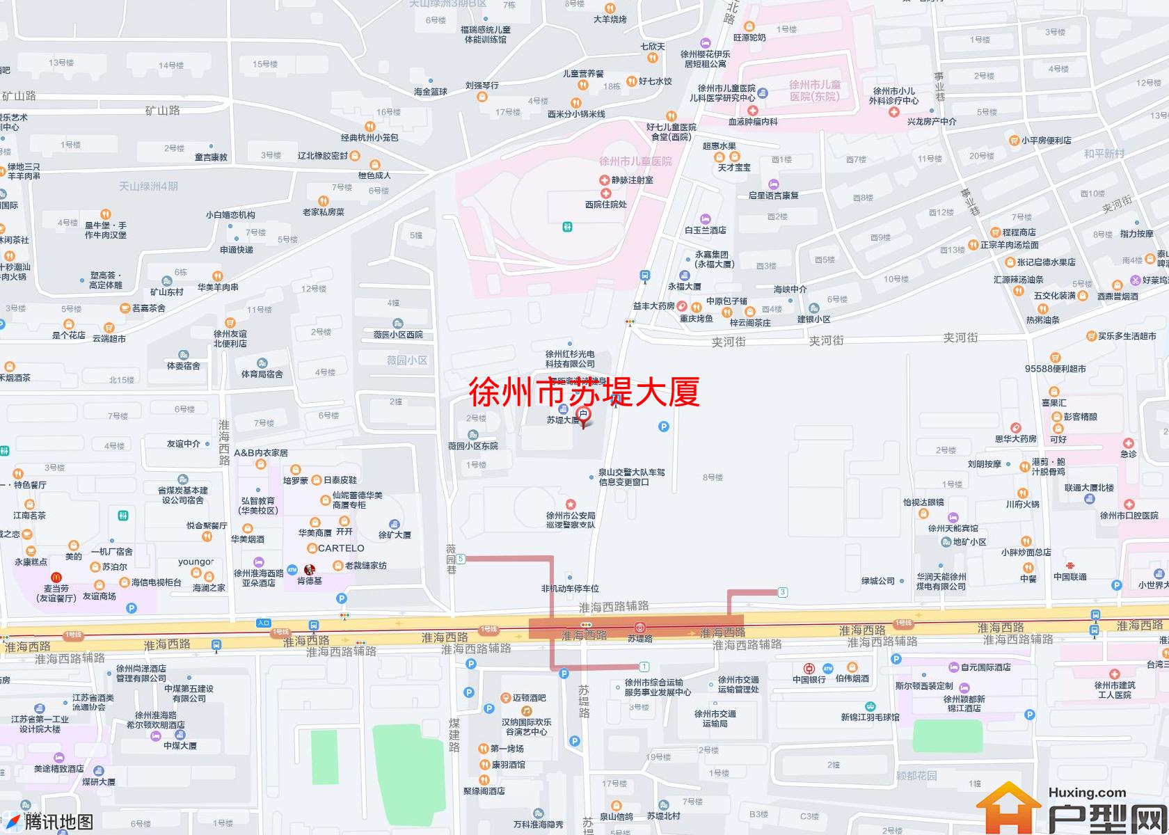 苏堤大厦小区 - 户型网