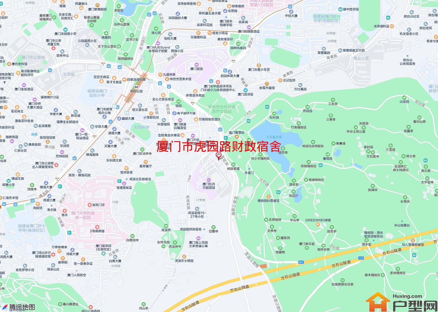虎园路财政宿舍小区 - 户型网