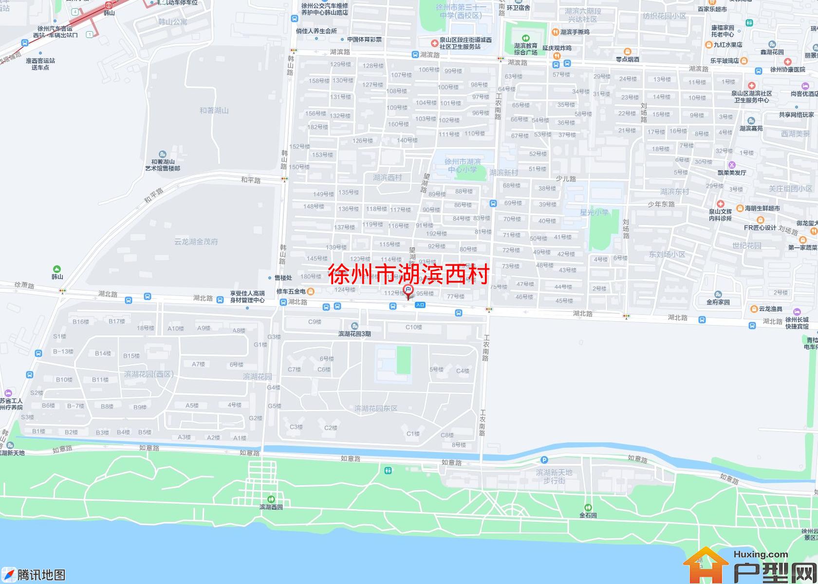 湖滨西村小区 - 户型网
