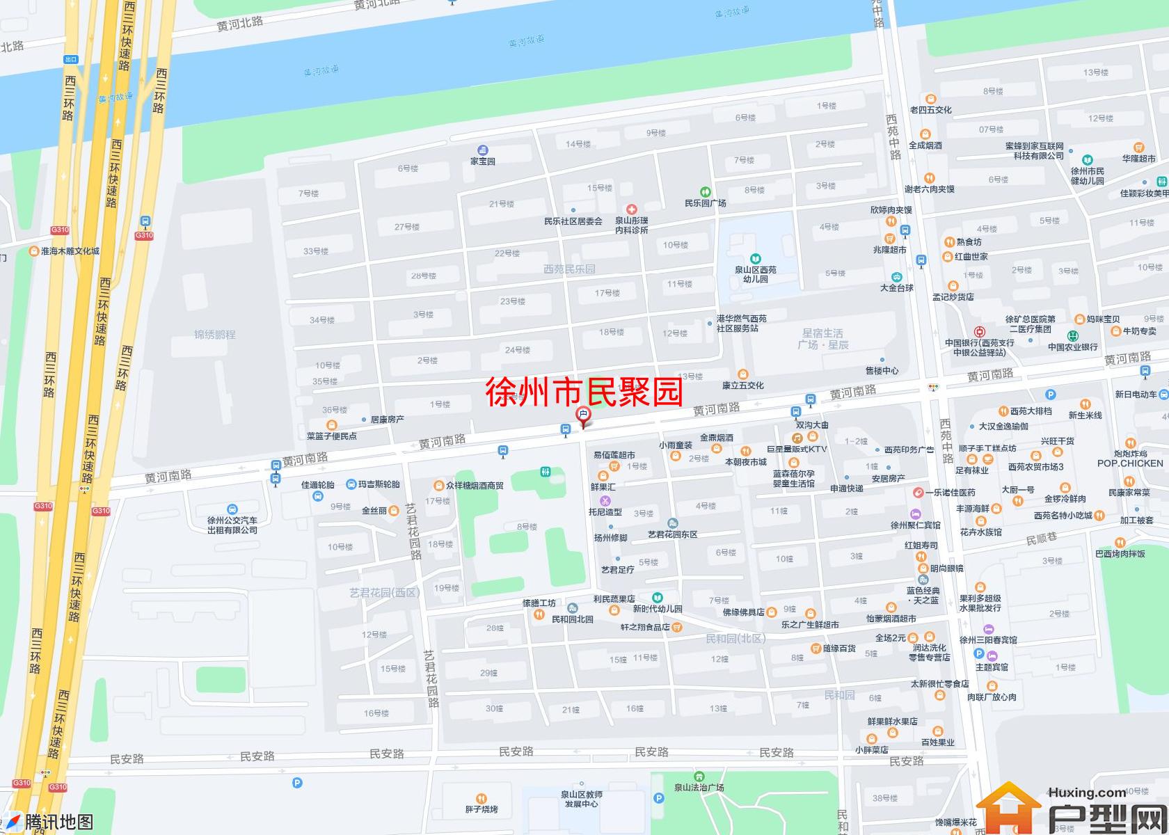 民聚园小区 - 户型网