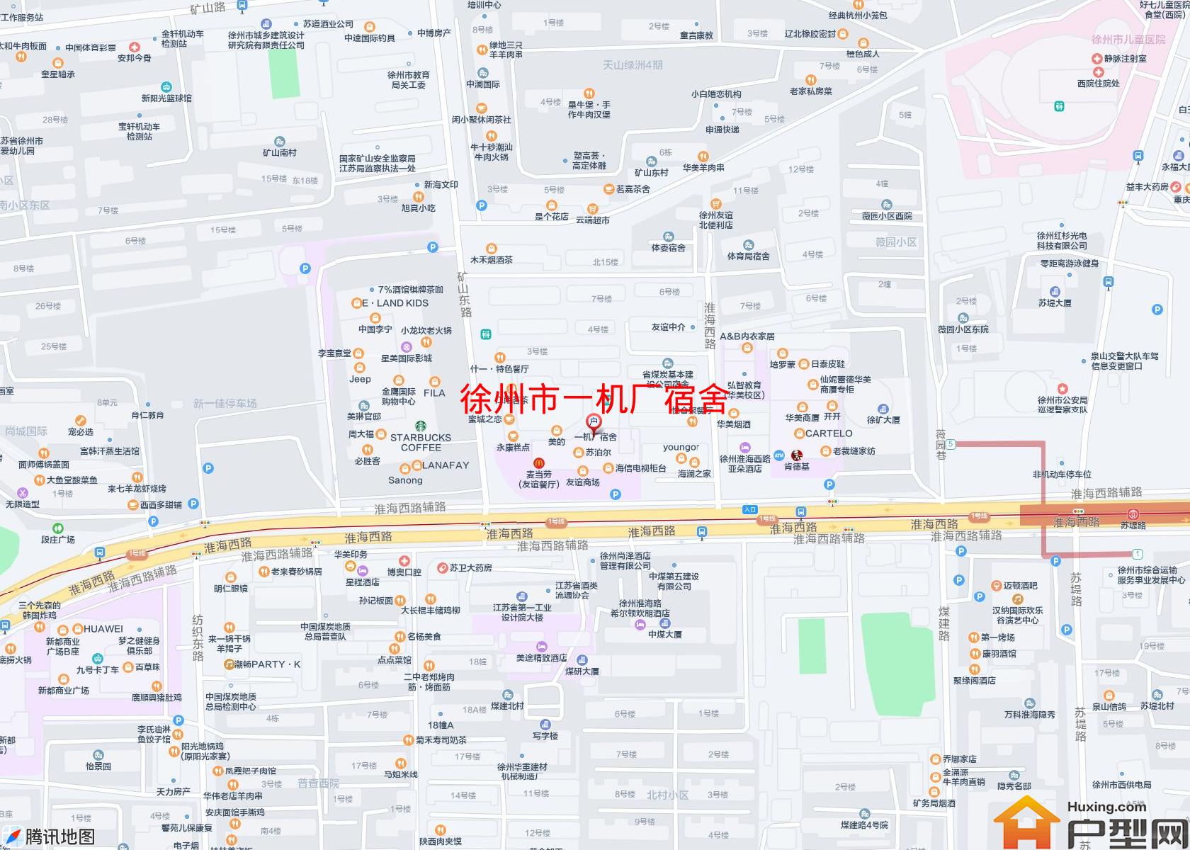 一机厂宿舍小区 - 户型网