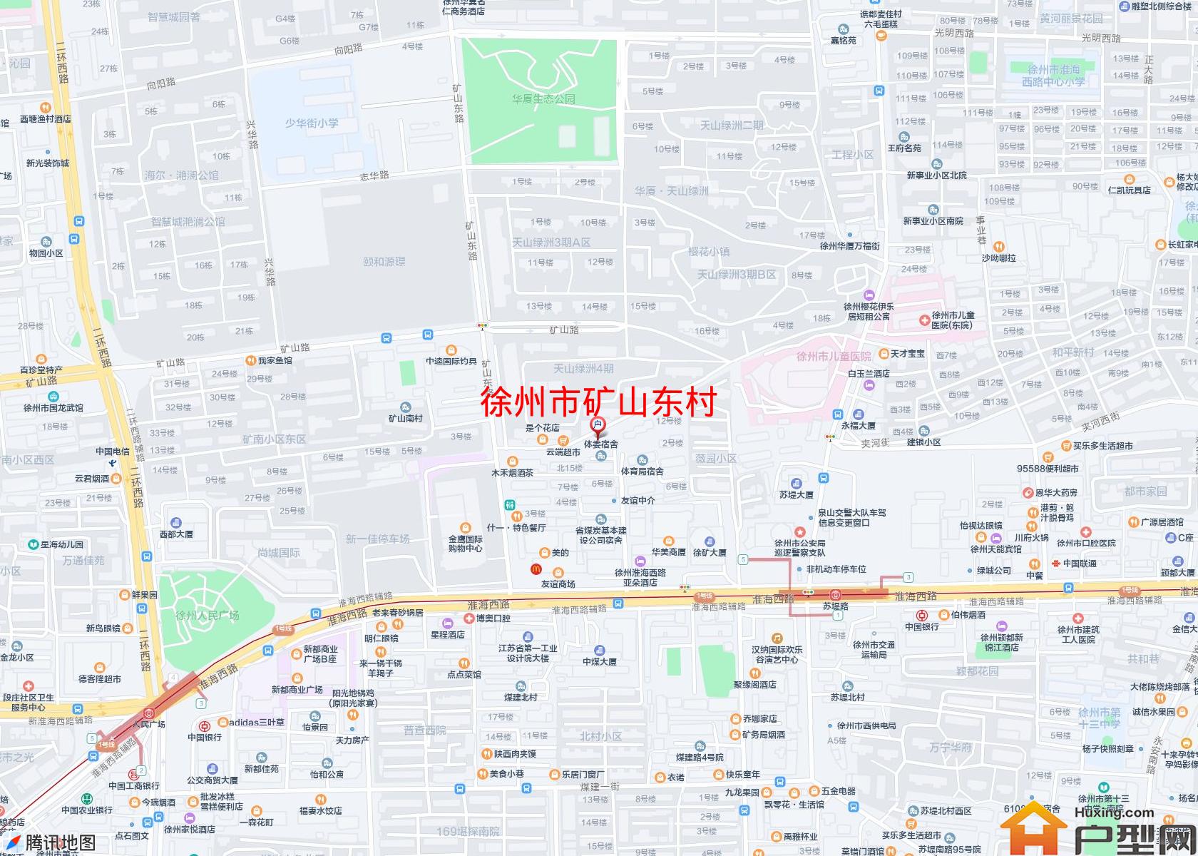 矿山东村小区 - 户型网