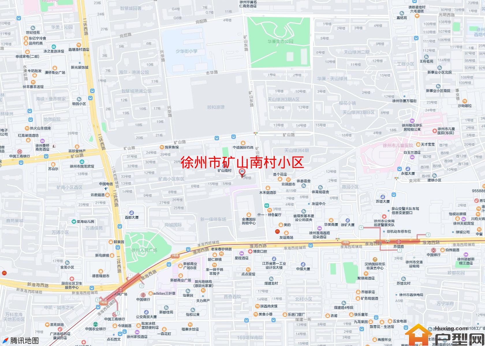 矿山南村小区小区 - 户型网