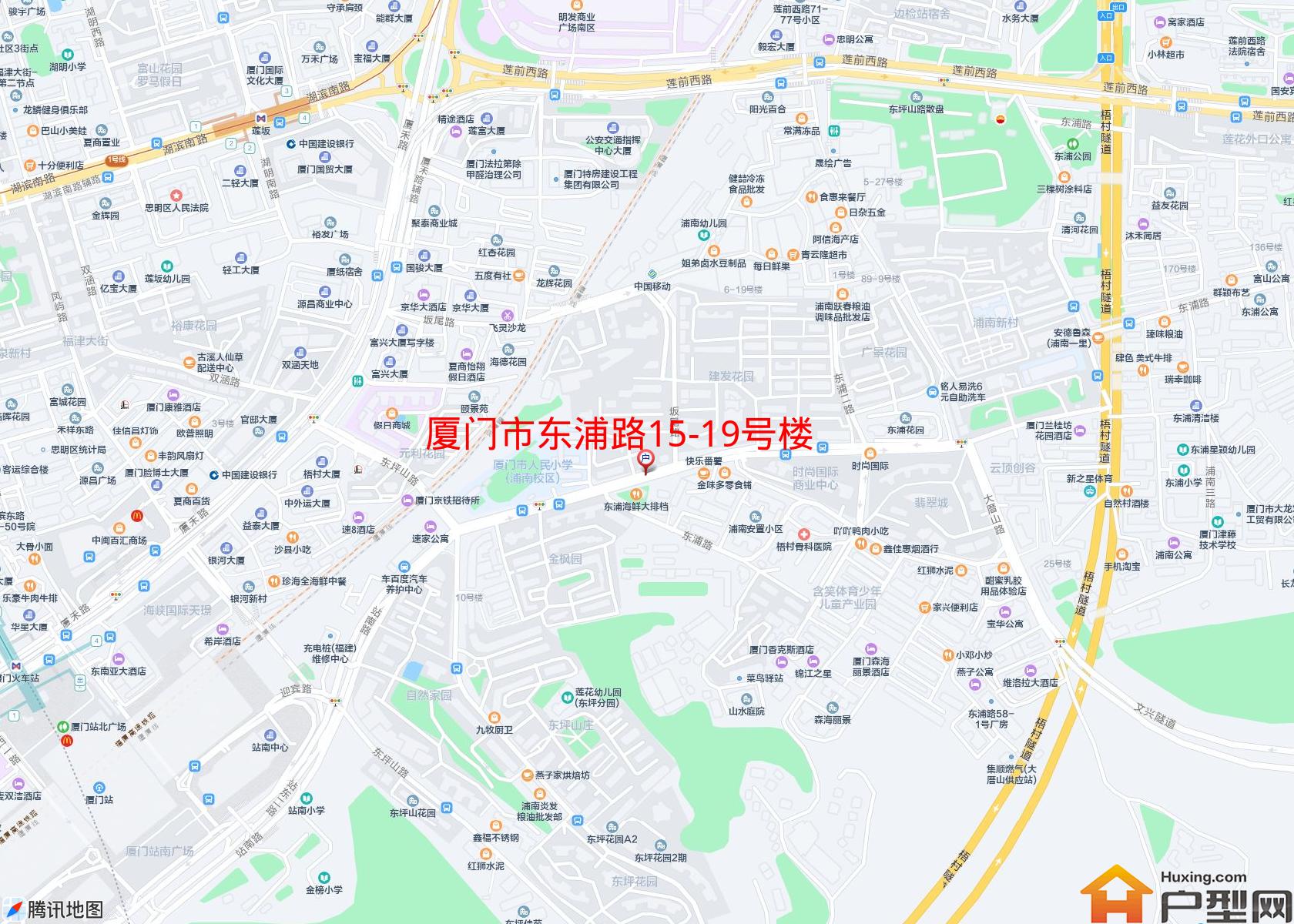 东浦路15-19号楼小区 - 户型网