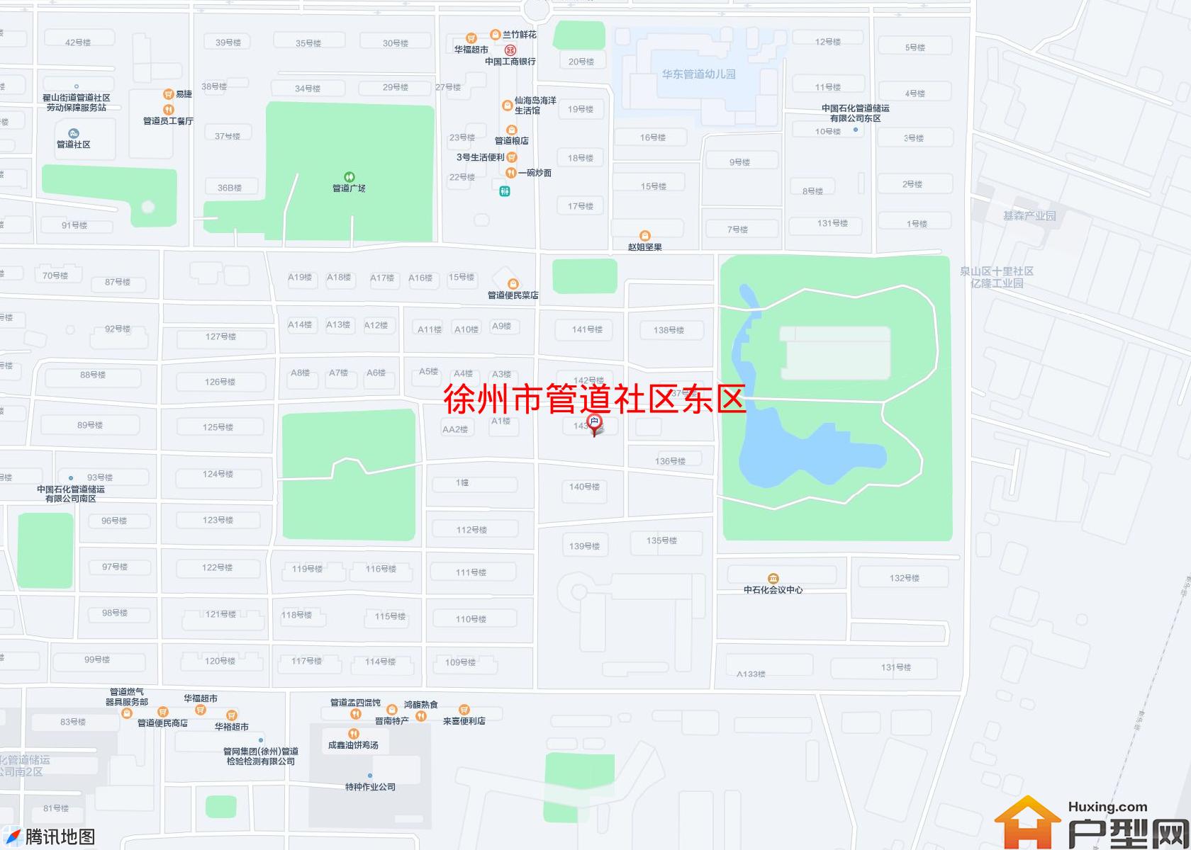 管道社区东区小区 - 户型网