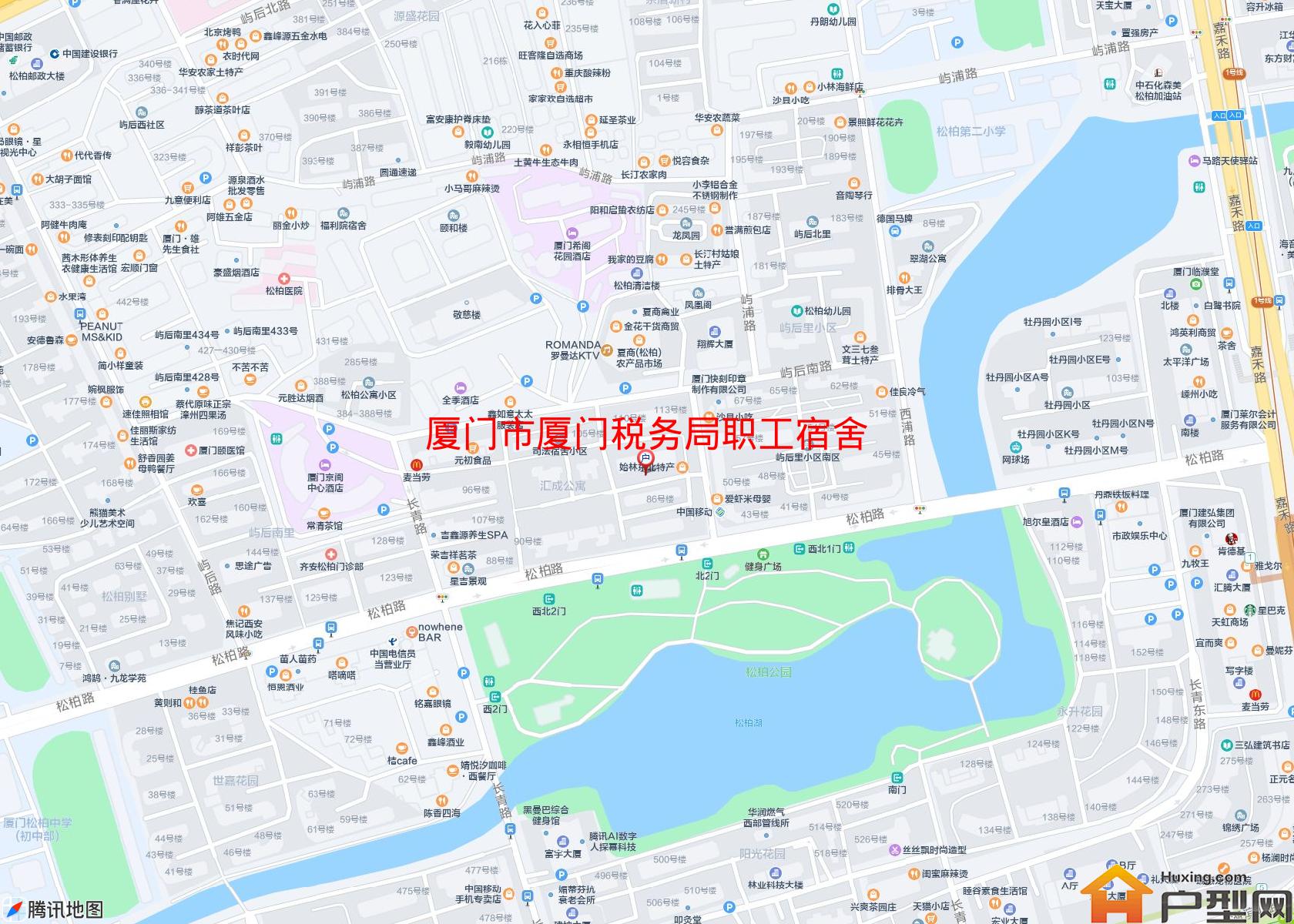 厦门税务局职工宿舍小区 - 户型网