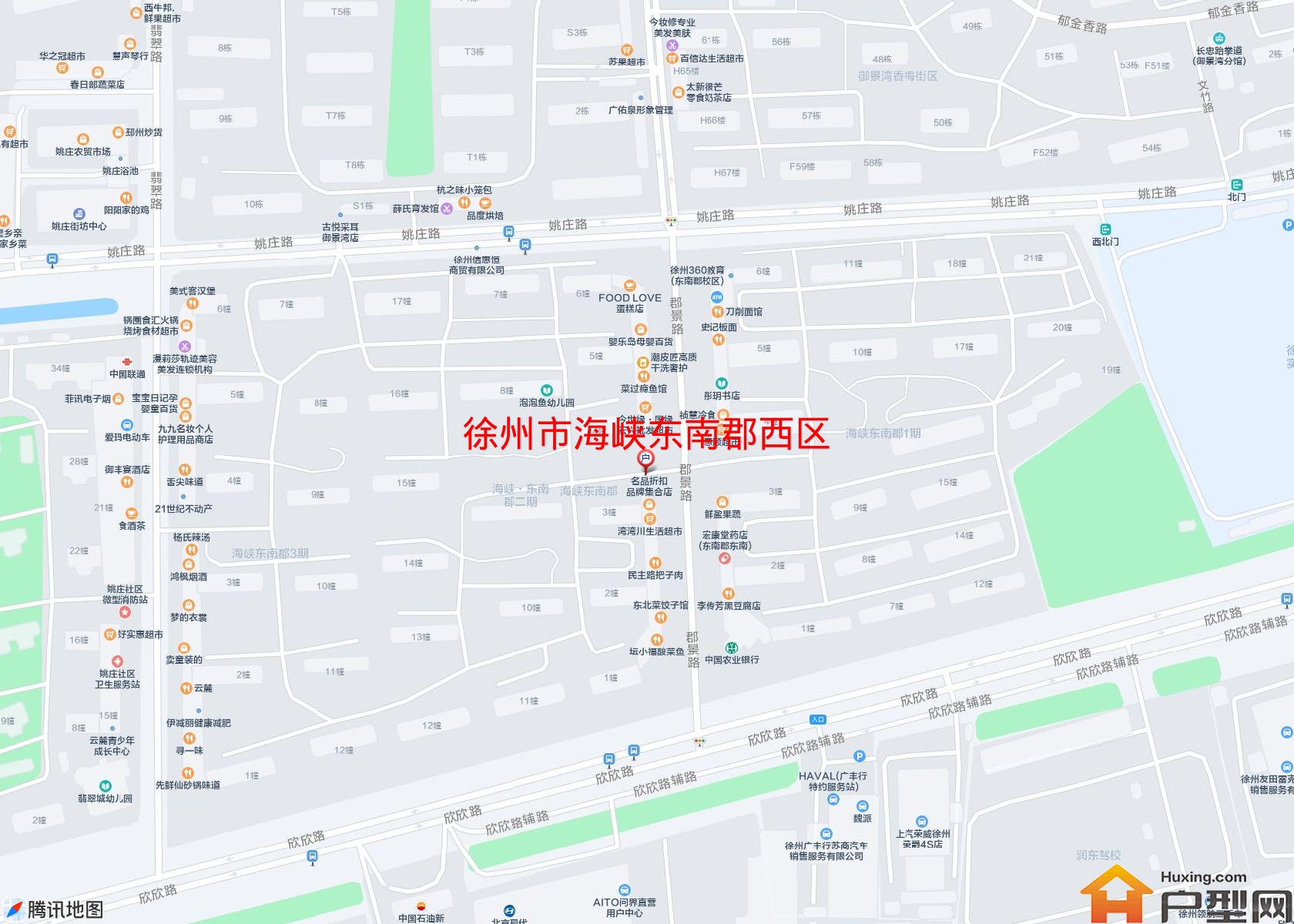 海峡东南郡西区小区 - 户型网