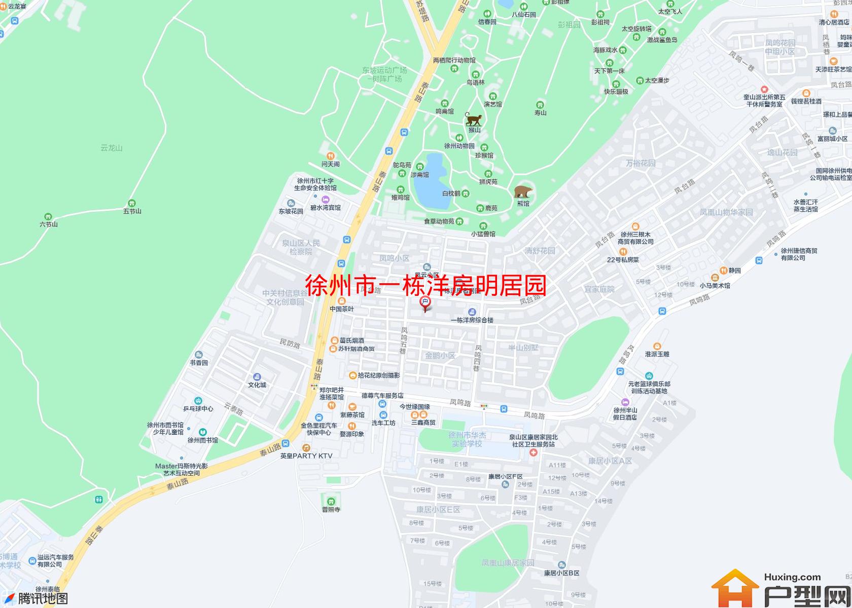 一栋洋房明居园小区 - 户型网