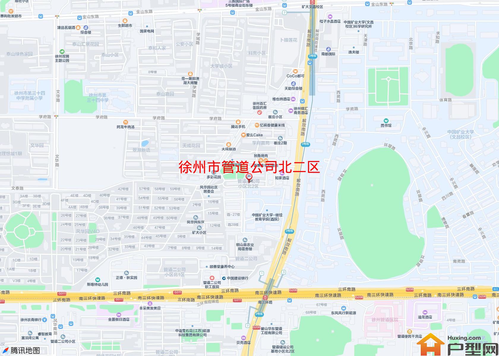 管道公司北二区小区 - 户型网