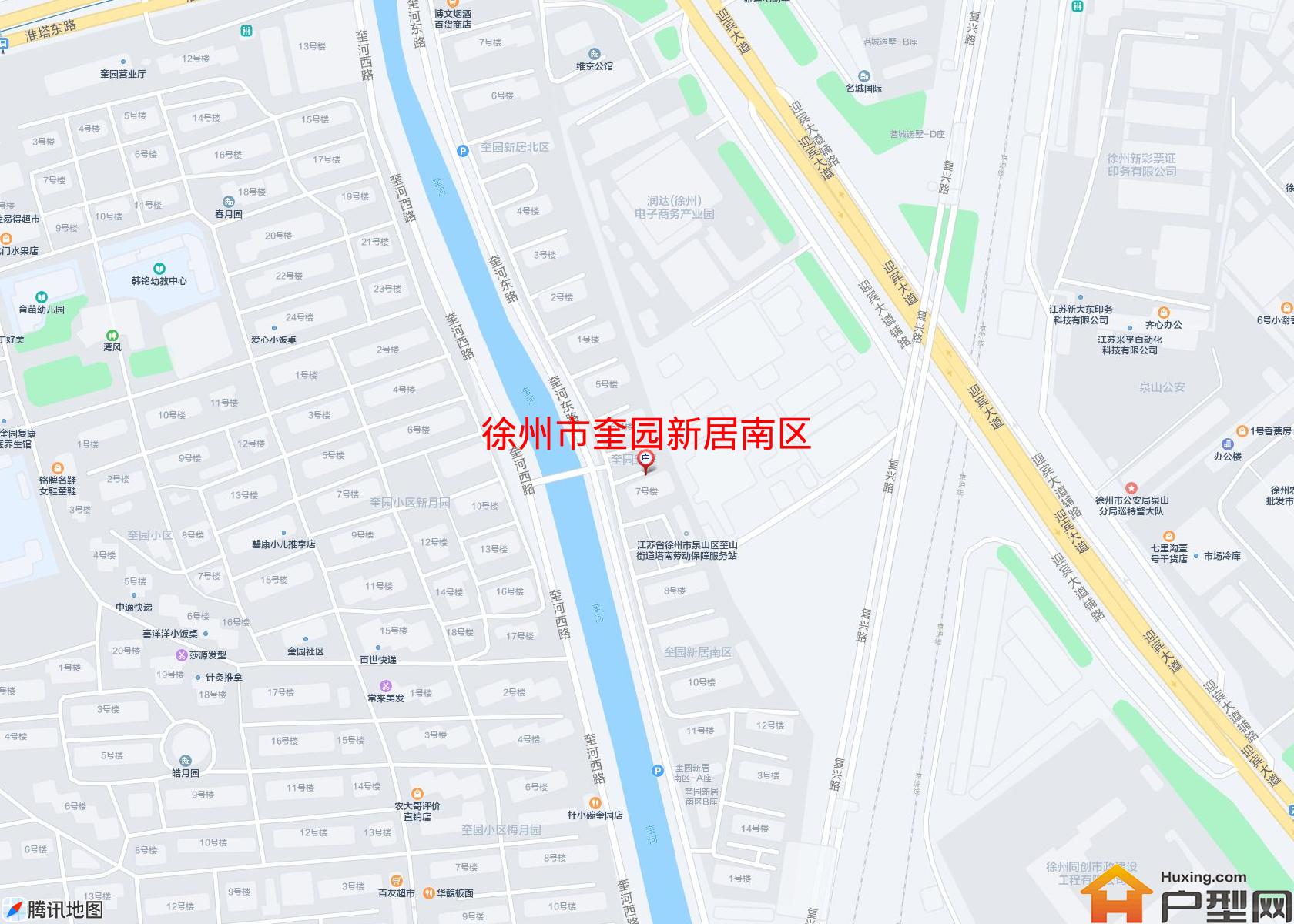 奎园新居南区小区 - 户型网