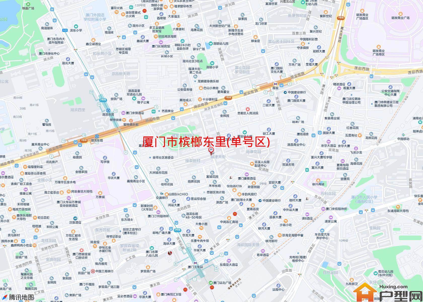 槟榔东里(单号区)小区 - 户型网