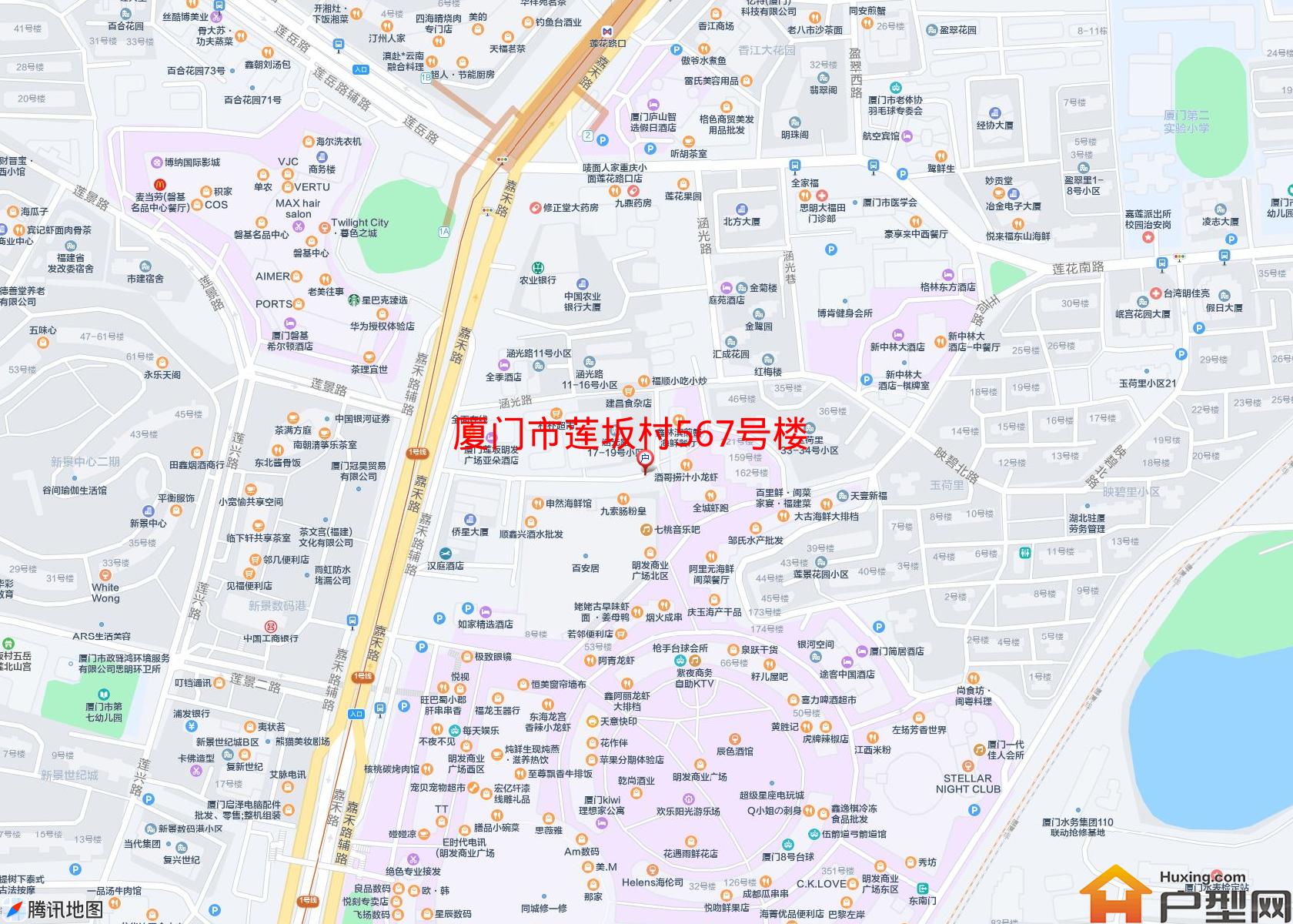 莲坂村567号楼小区 - 户型网