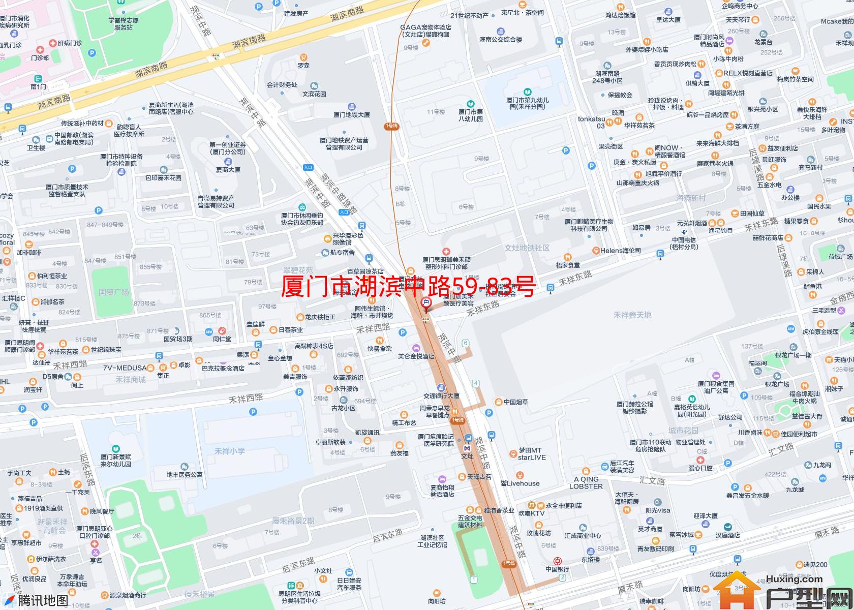 湖滨中路59-83号小区 - 户型网