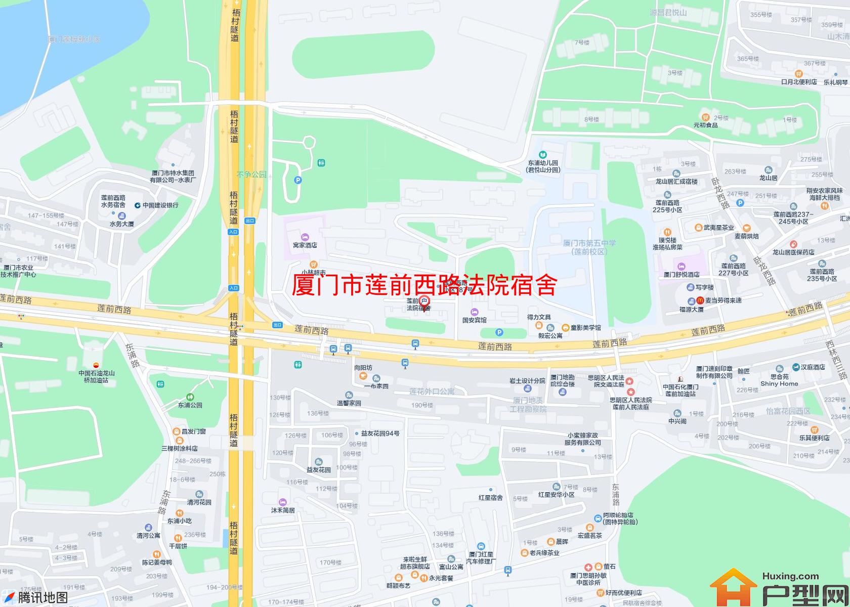 莲前西路法院宿舍小区 - 户型网