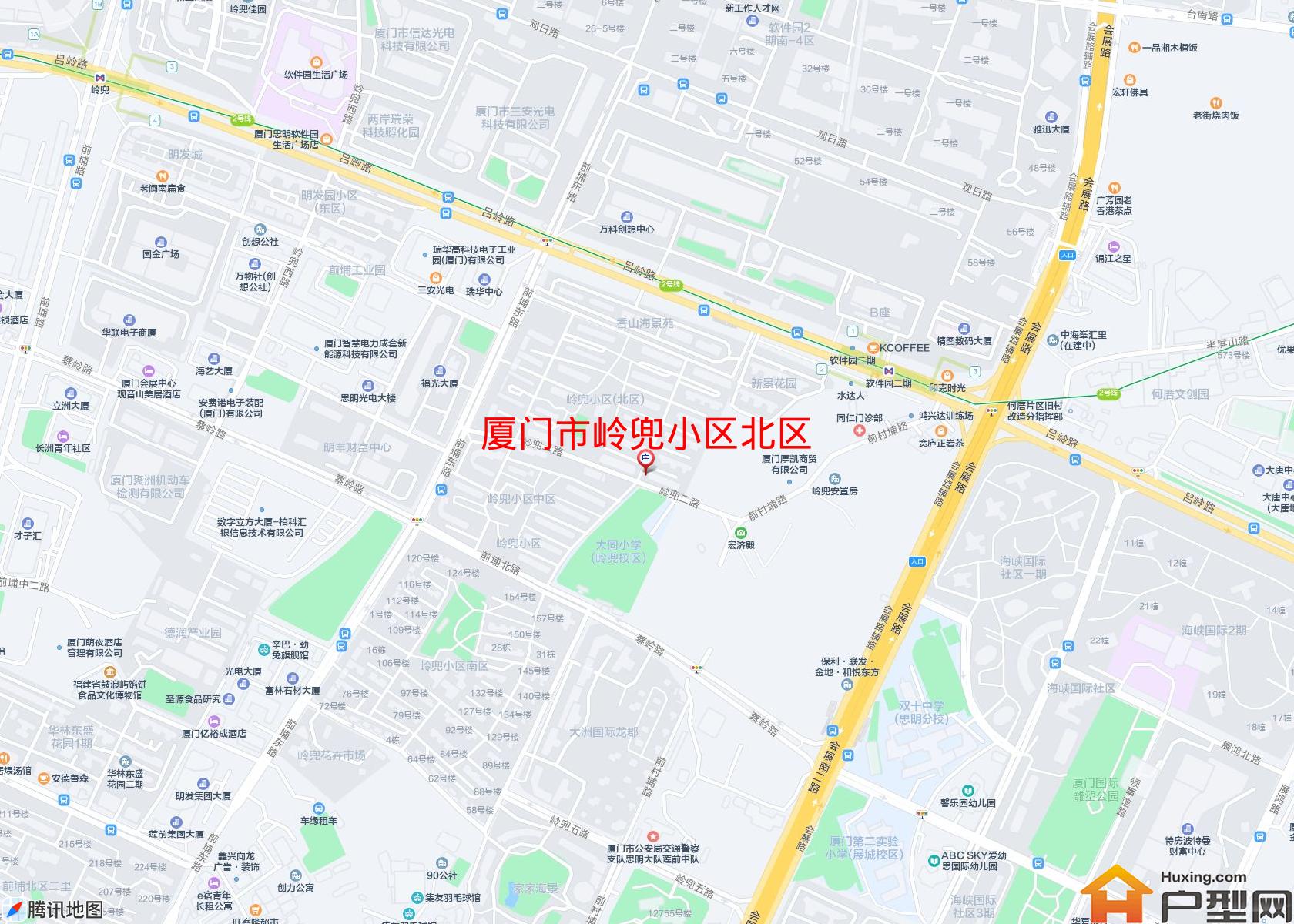 岭兜小区北区小区 - 户型网