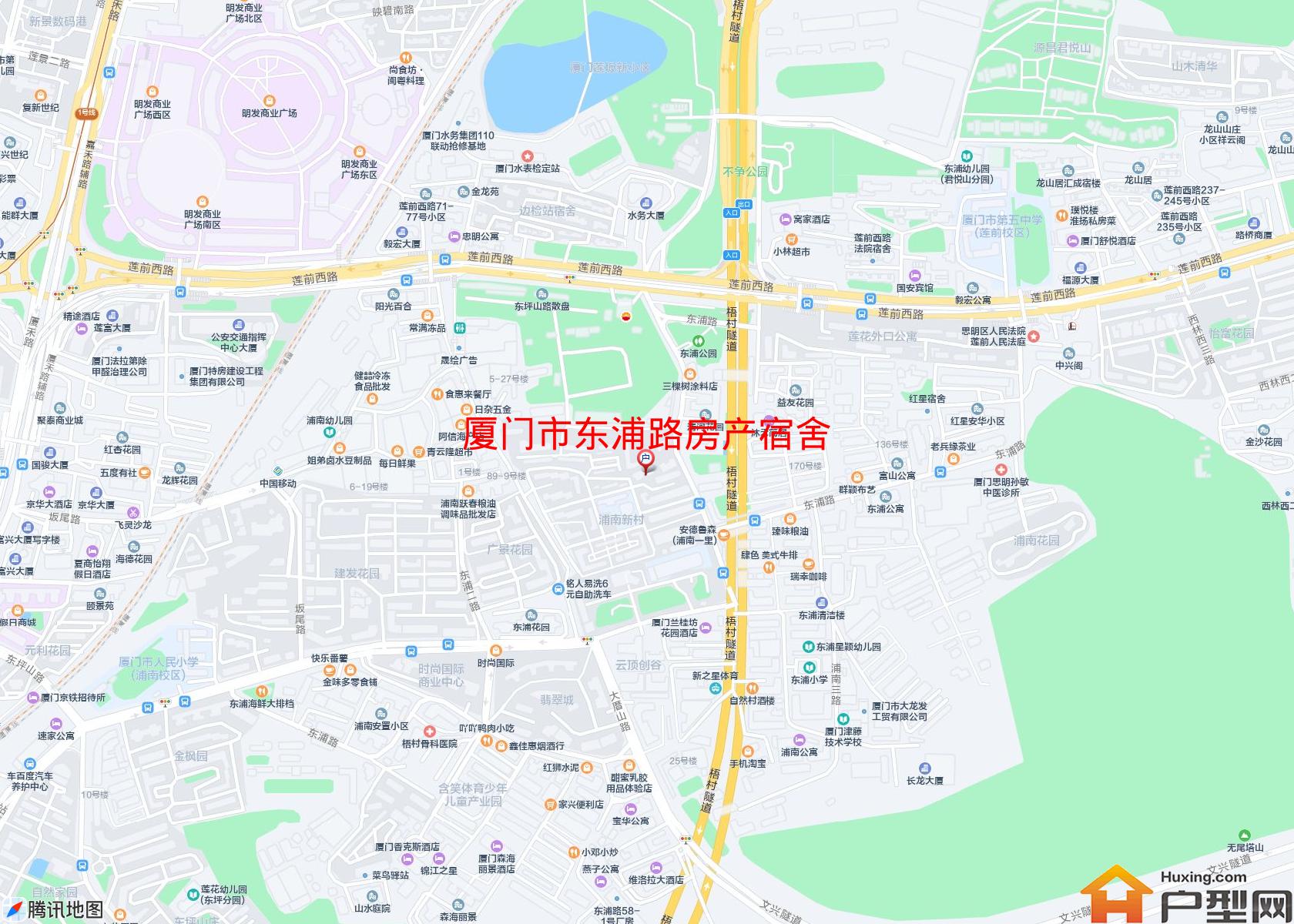 东浦路房产宿舍小区 - 户型网