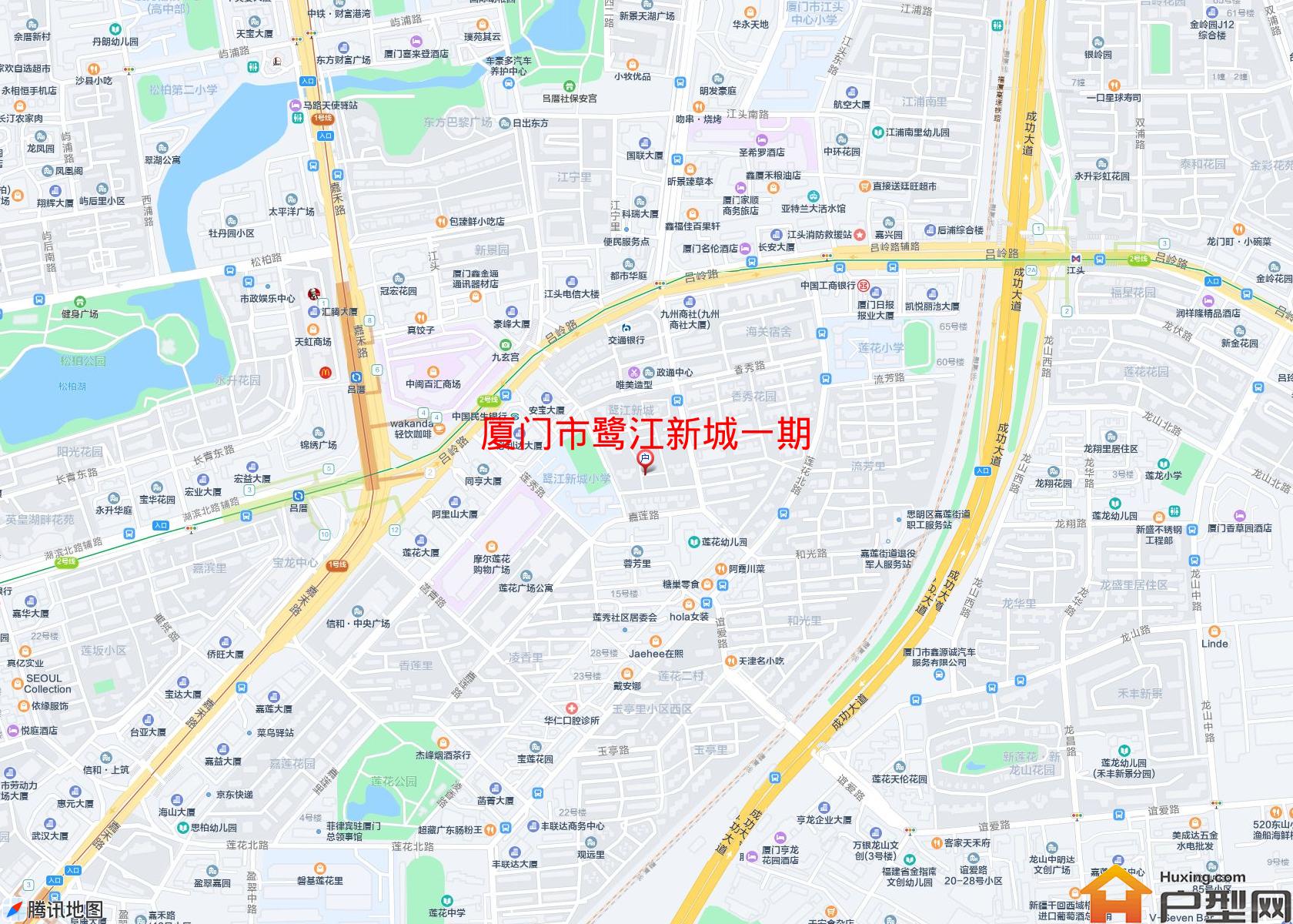 鹭江新城一期小区 - 户型网