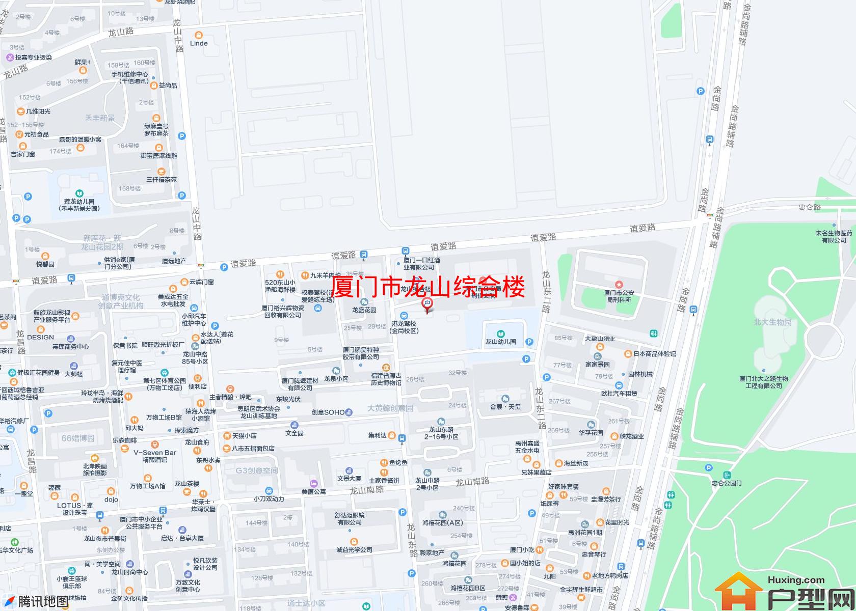 龙山综合楼小区 - 户型网